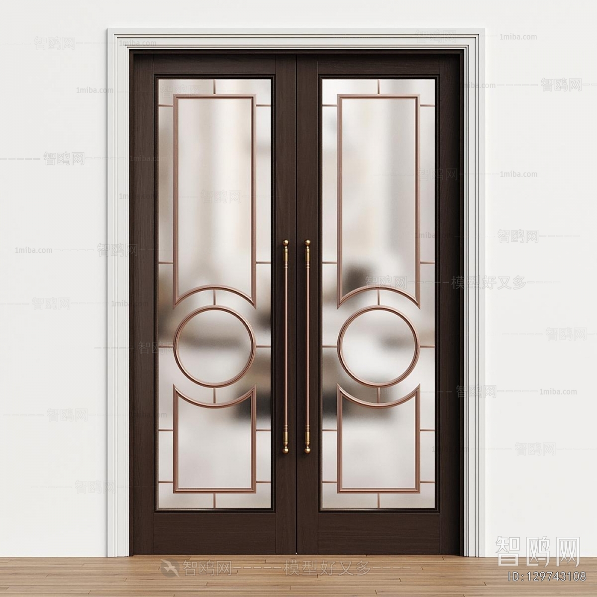 Modern Double Door