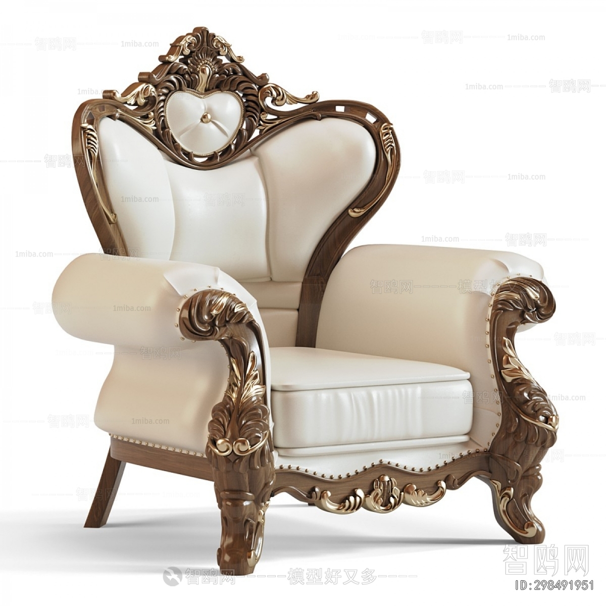 European Style Single Sofa