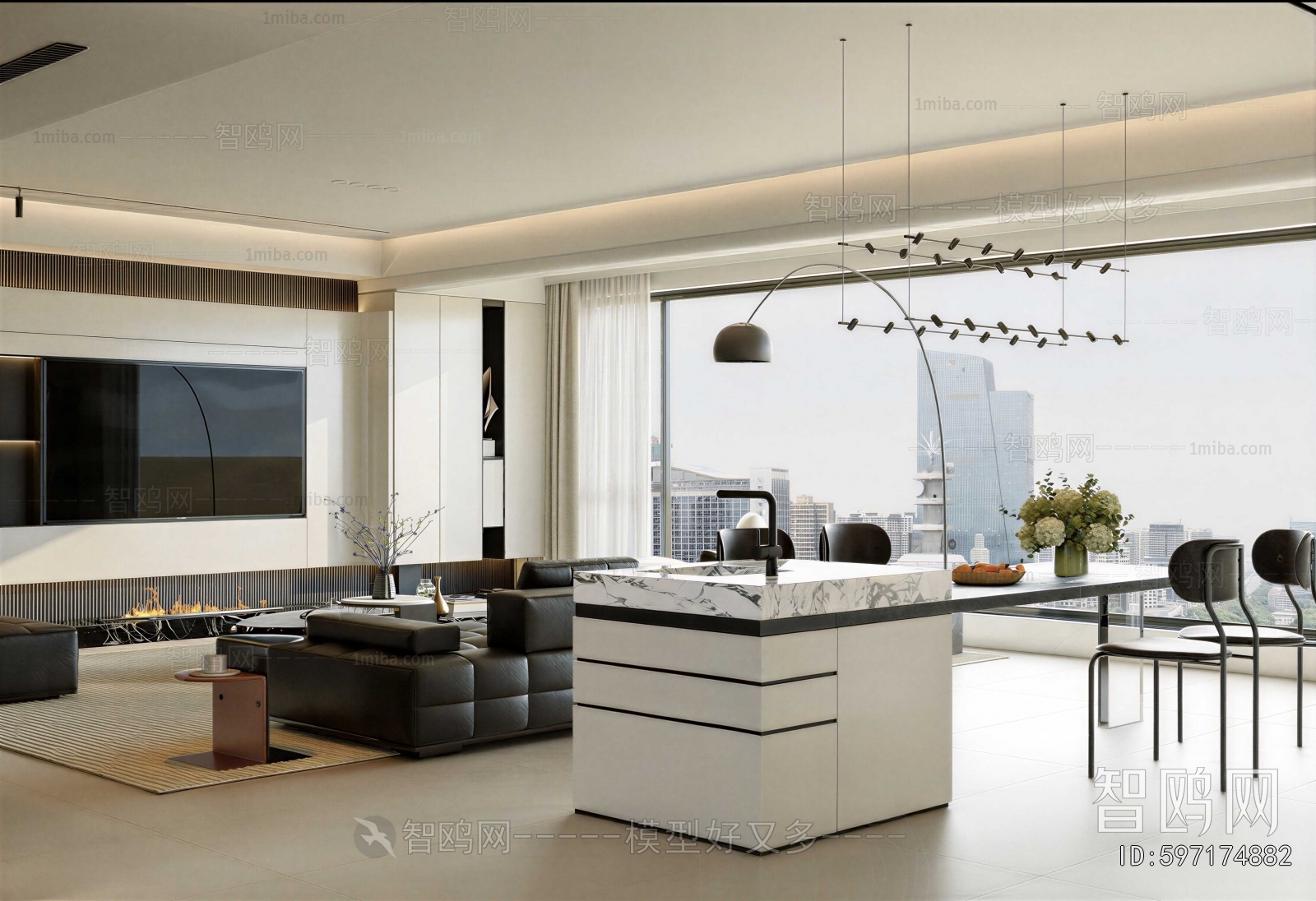 Modern A Living Room