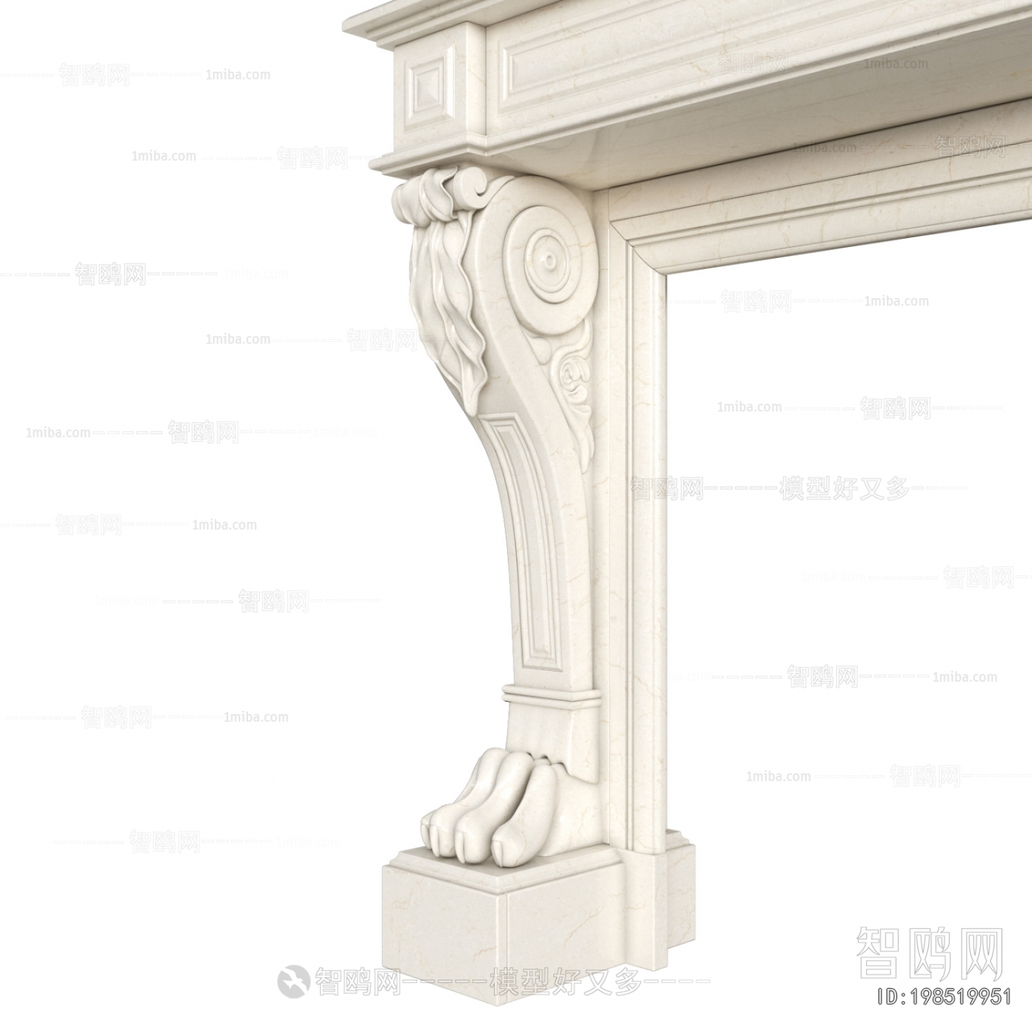 European Style Fireplace