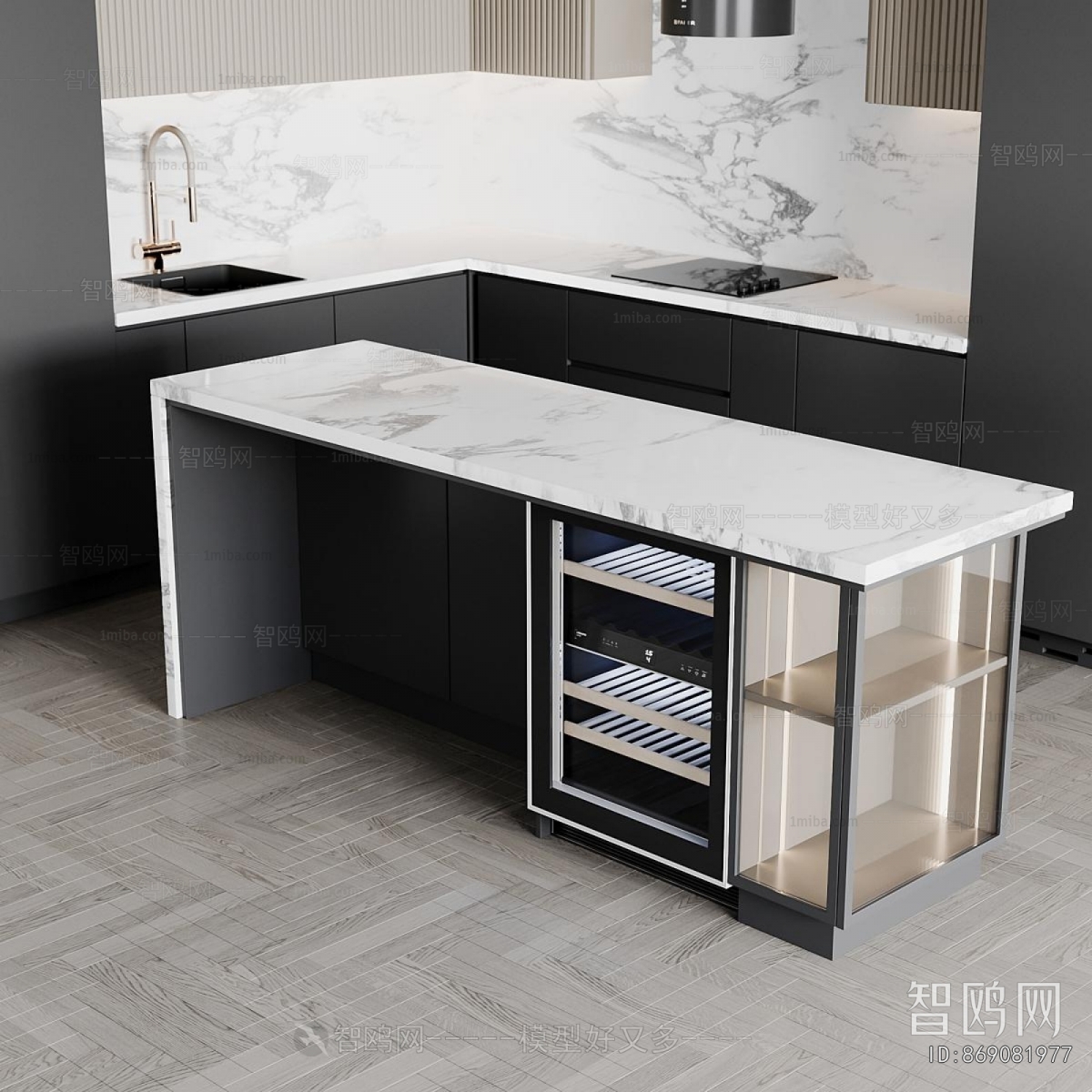 Modern Kitchen Cabinet