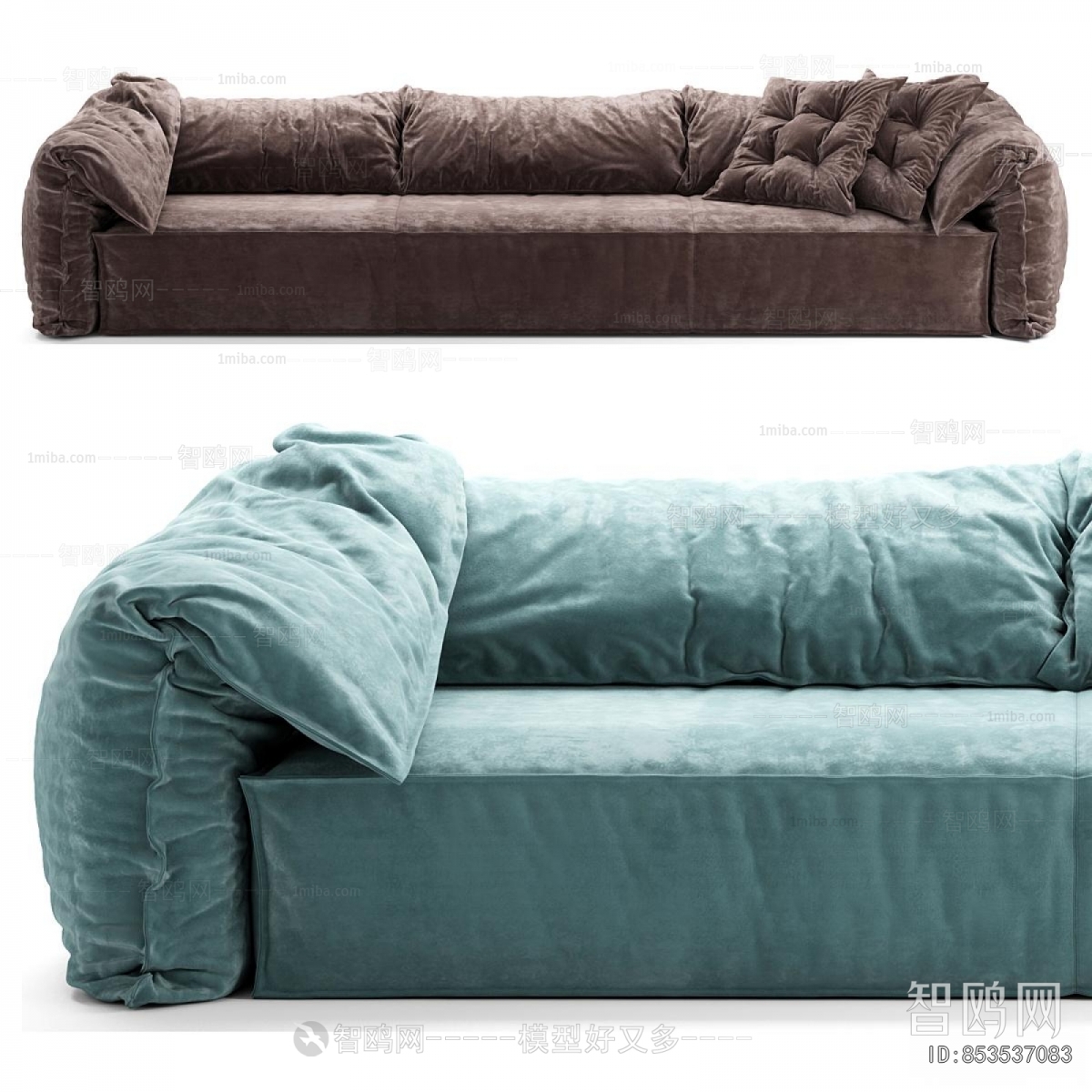 Modern Three-seat Sofa