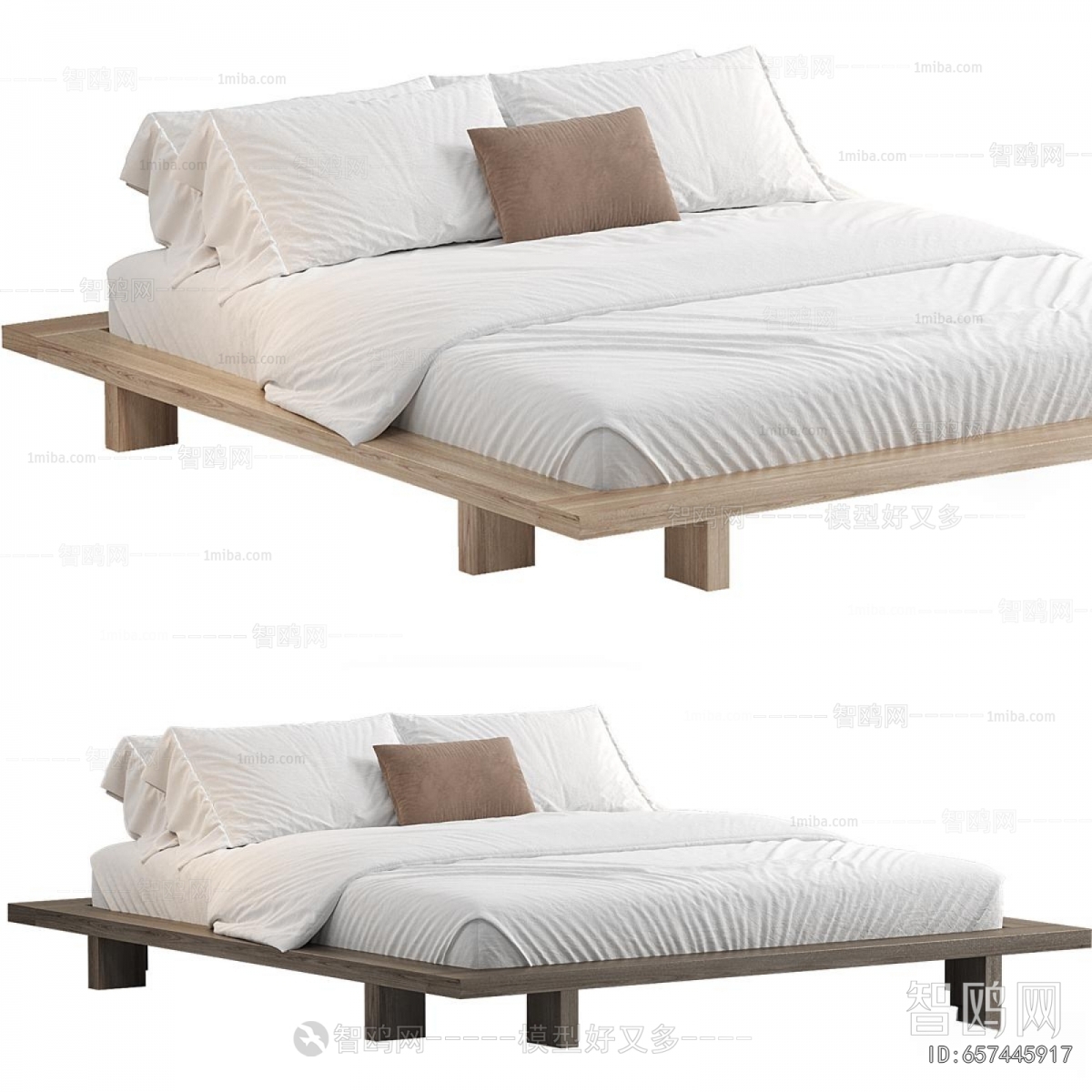Japanese Style Double Bed