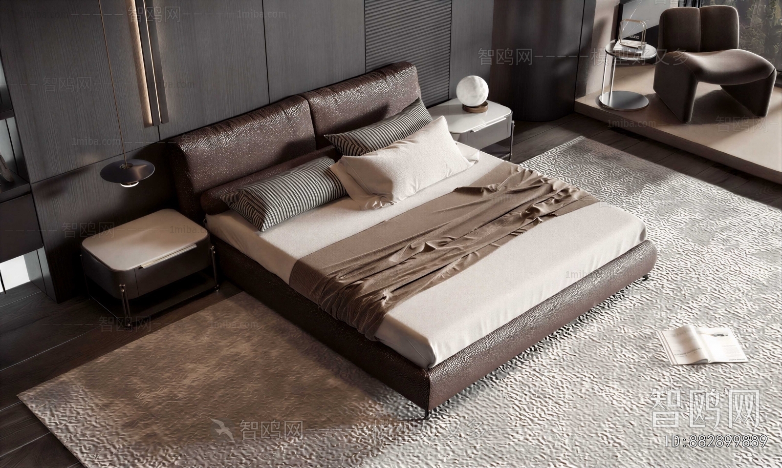 Modern Double Bed