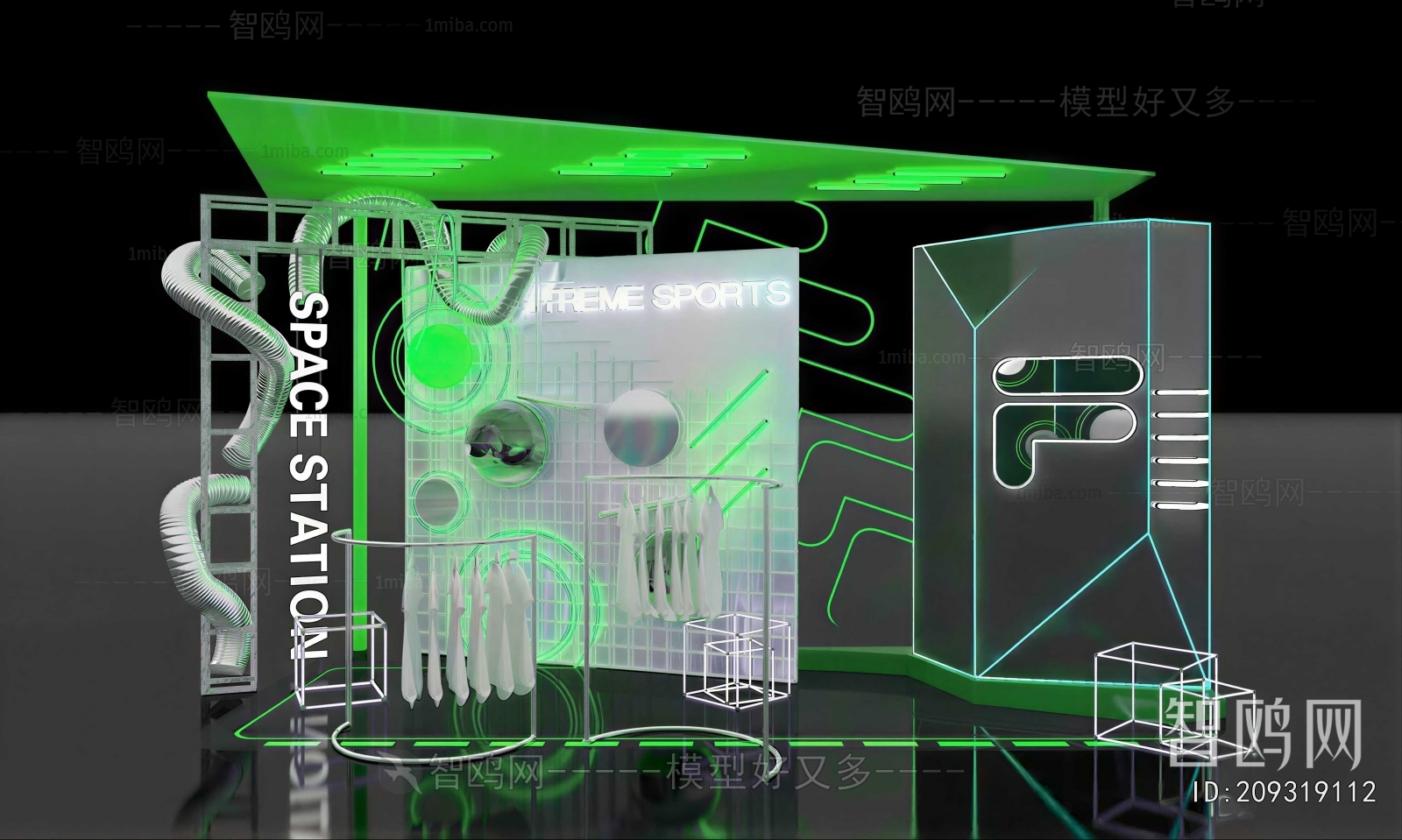 Industrial Style Coat Hanger