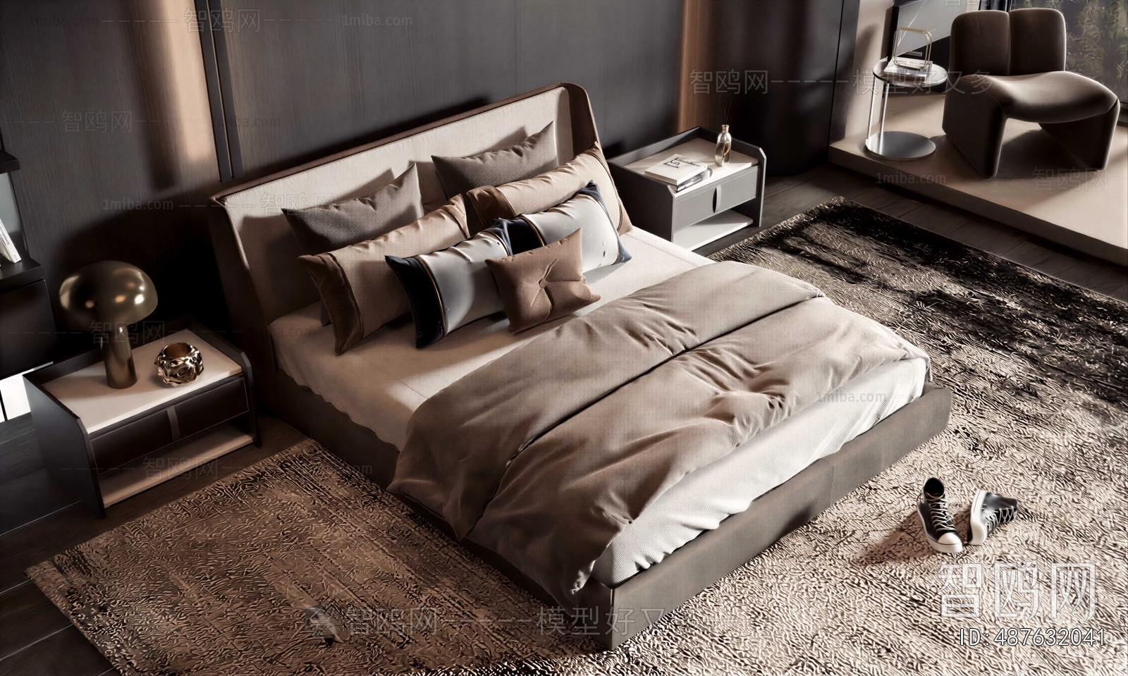 Modern Double Bed