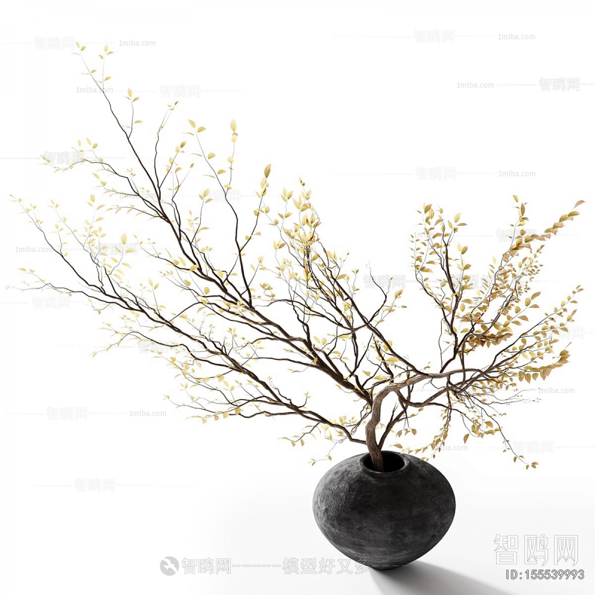 Wabi-sabi Style Dried Branch