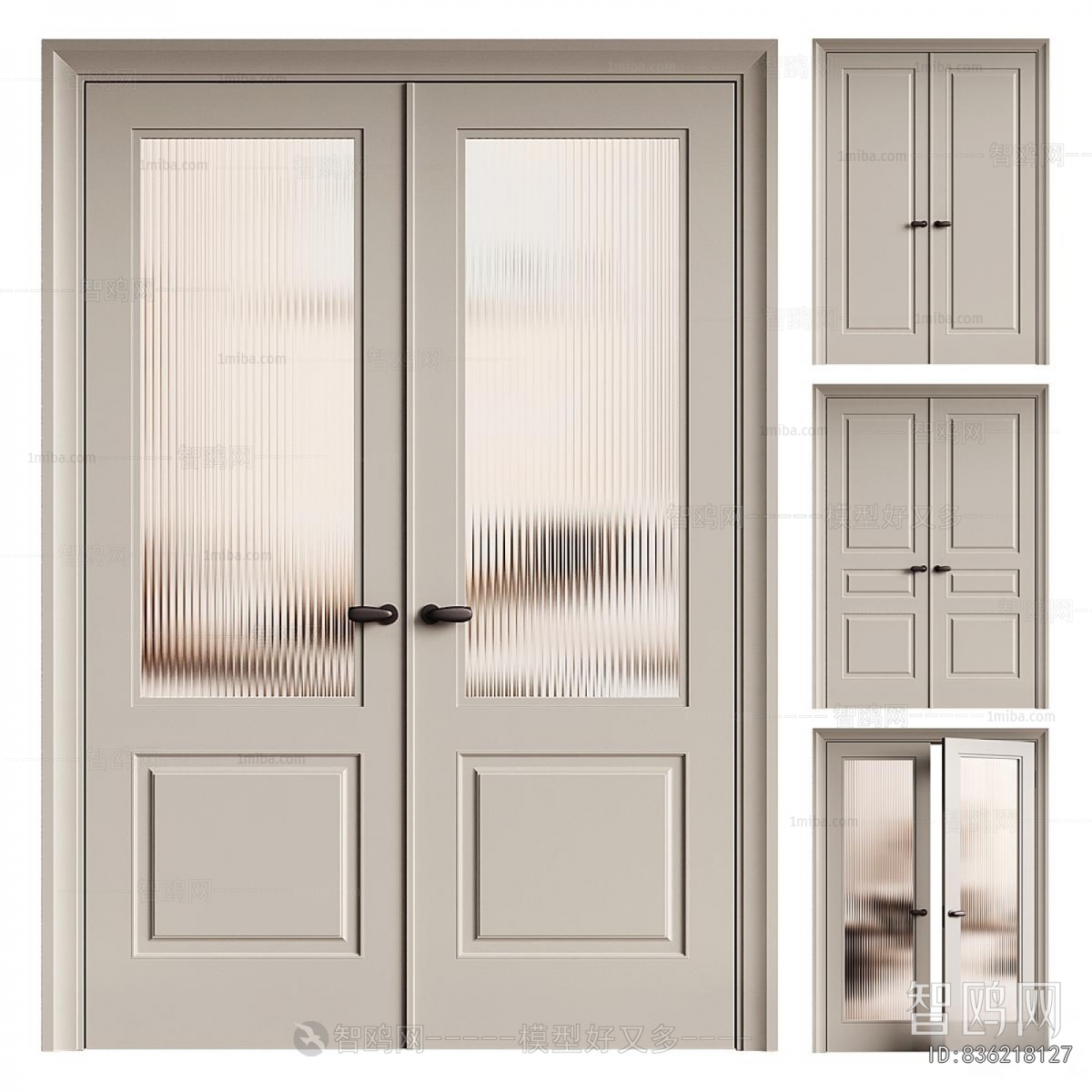 Modern Double Door