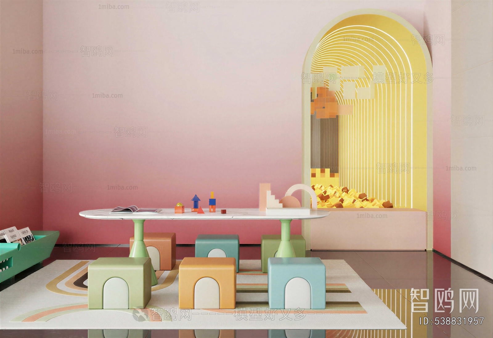 Modern Children's Table/chair