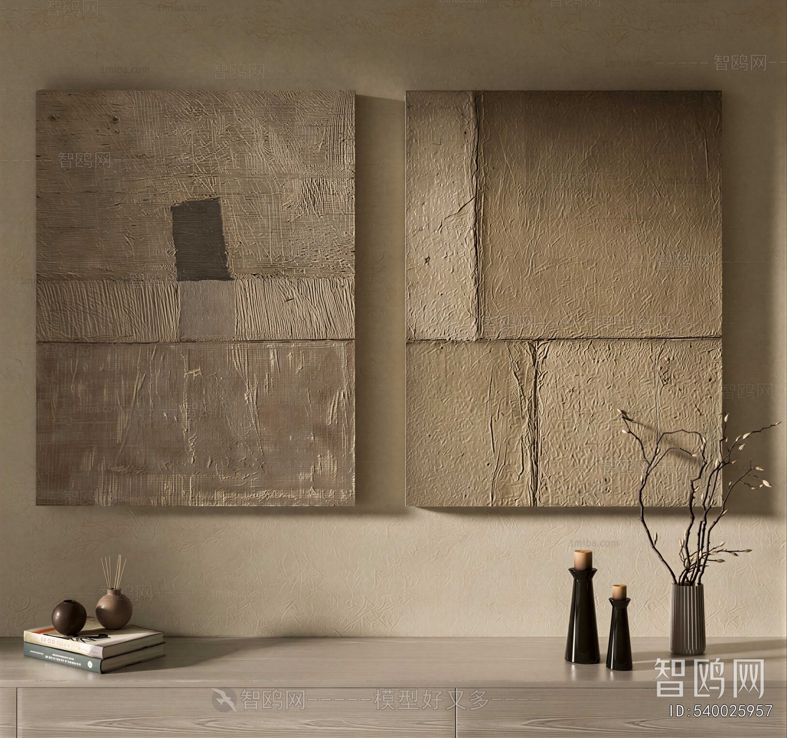 Wabi-sabi Style Painting