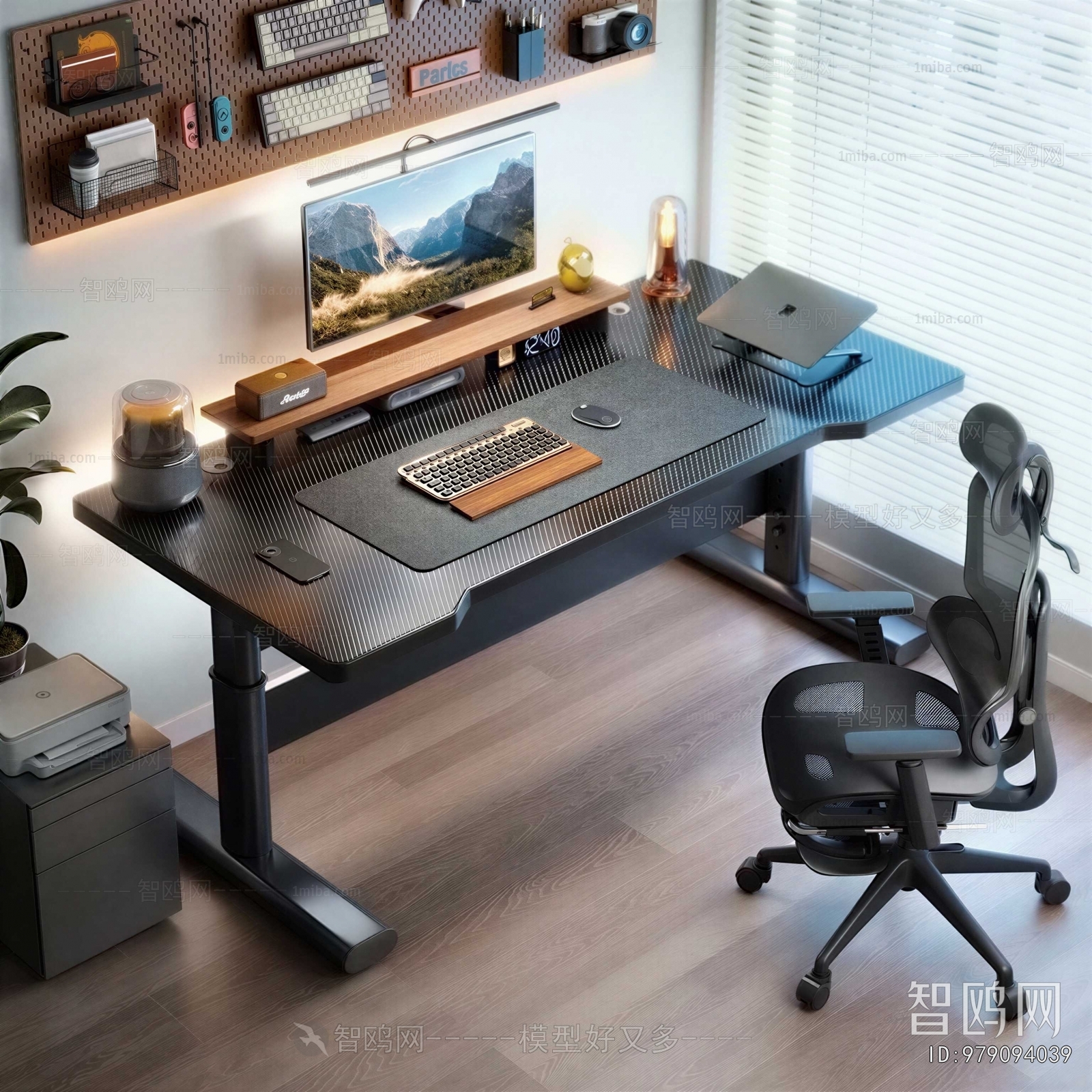 Modern Computer Desk And Chair