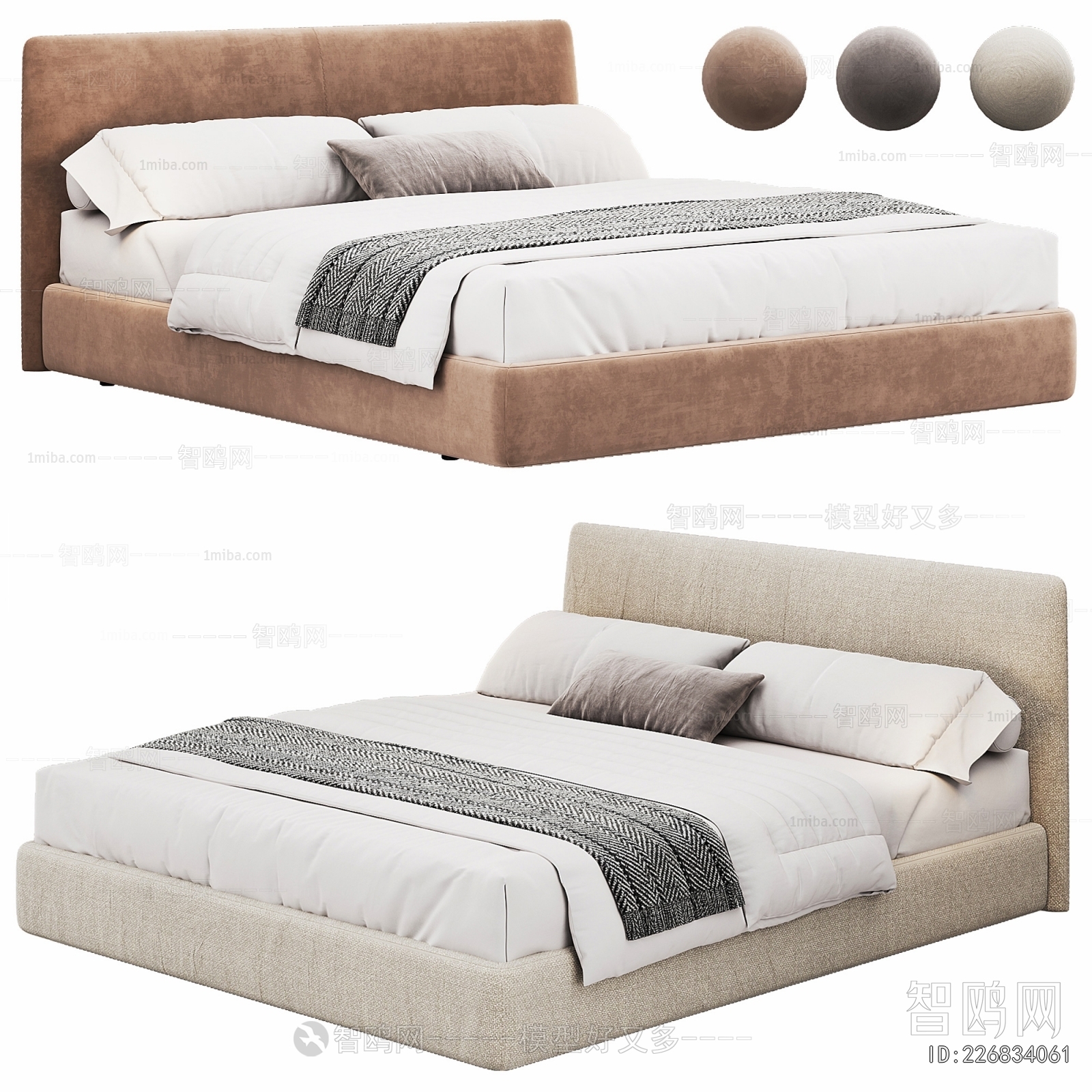 Modern Double Bed