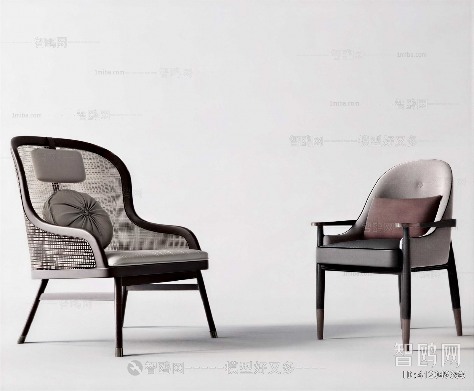 New Chinese Style Lounge Chair