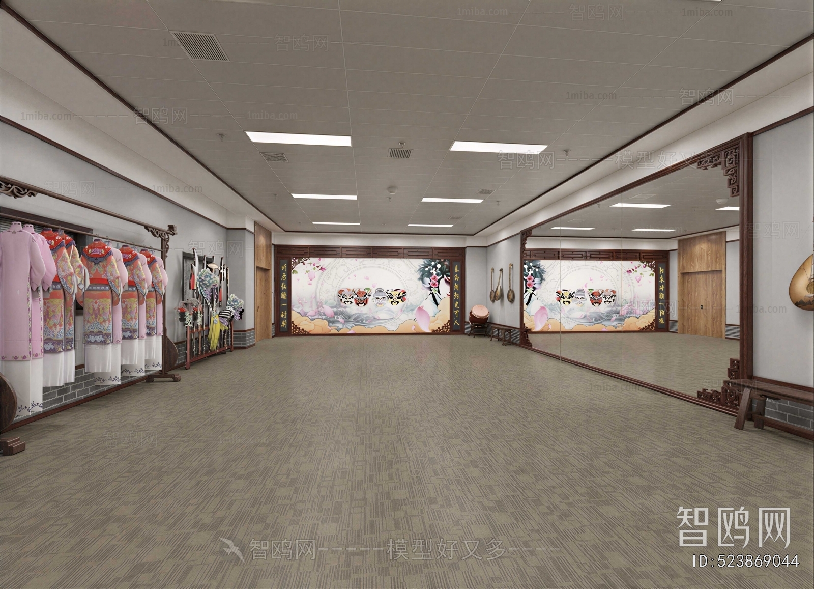 Chinese Style Exhibition Hall