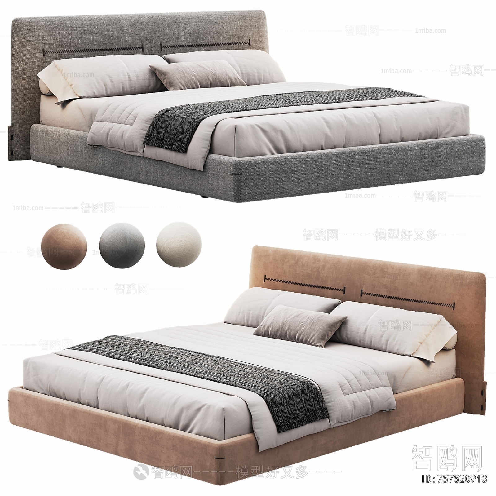Modern Double Bed