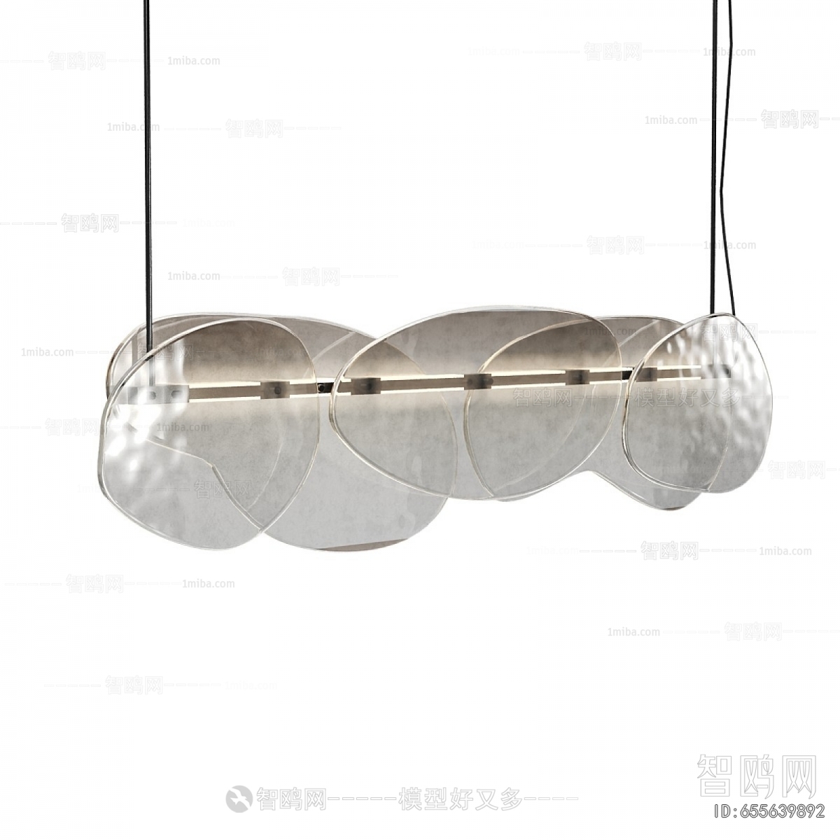 Modern Long Chandelier