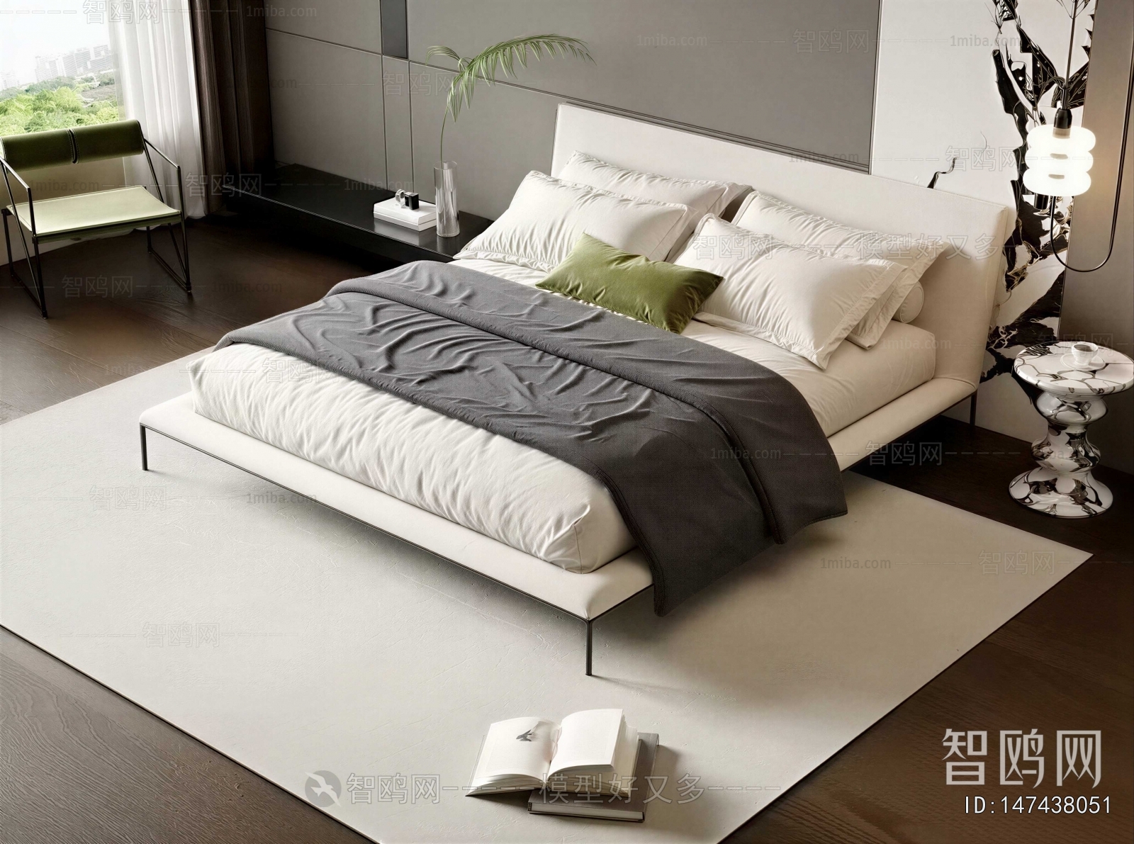 Modern Double Bed