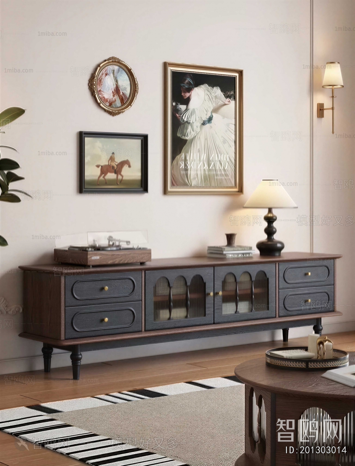 American Style TV Cabinet