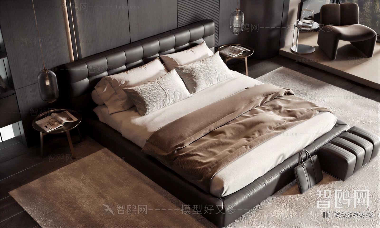 Modern Double Bed