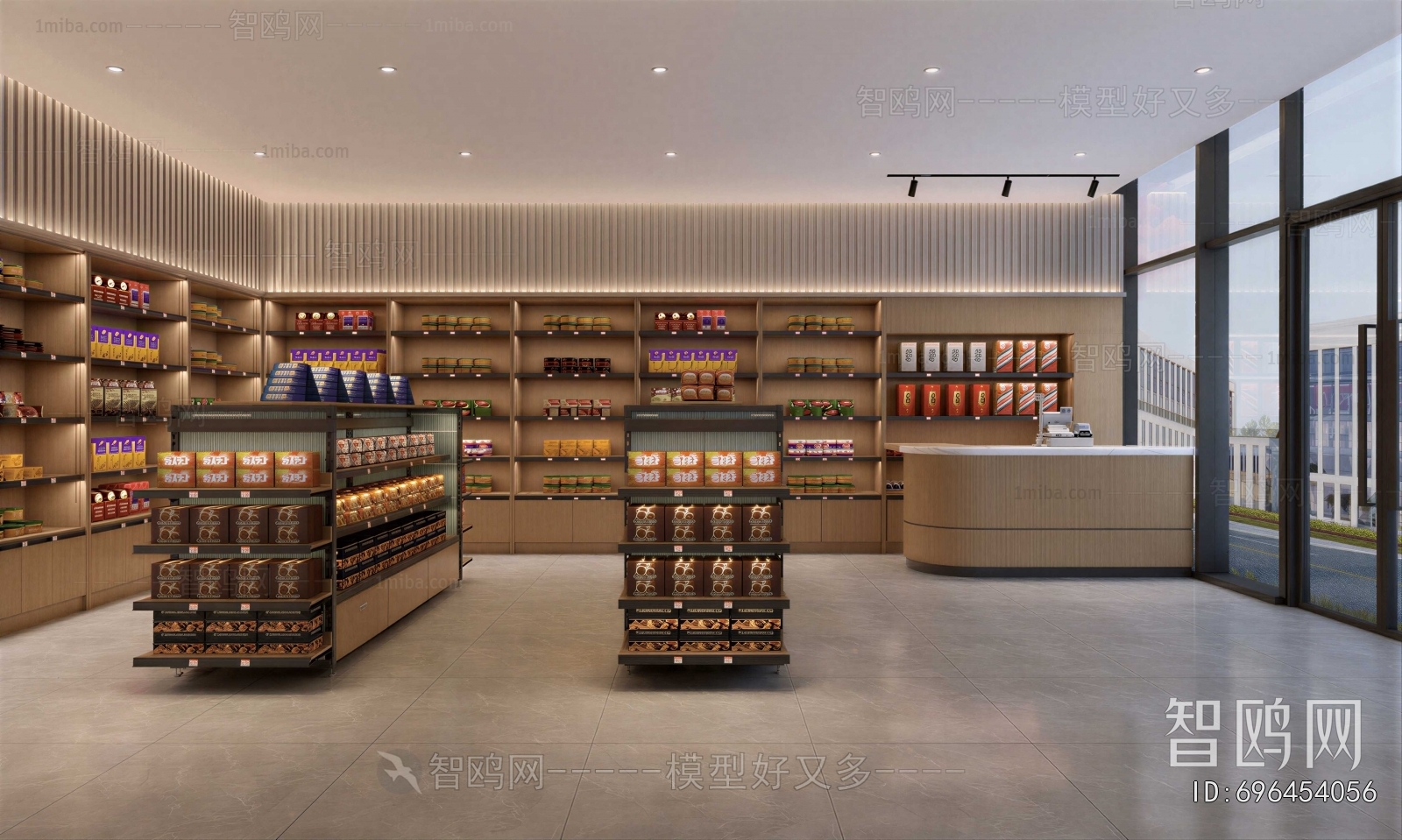 Modern Convenience Store