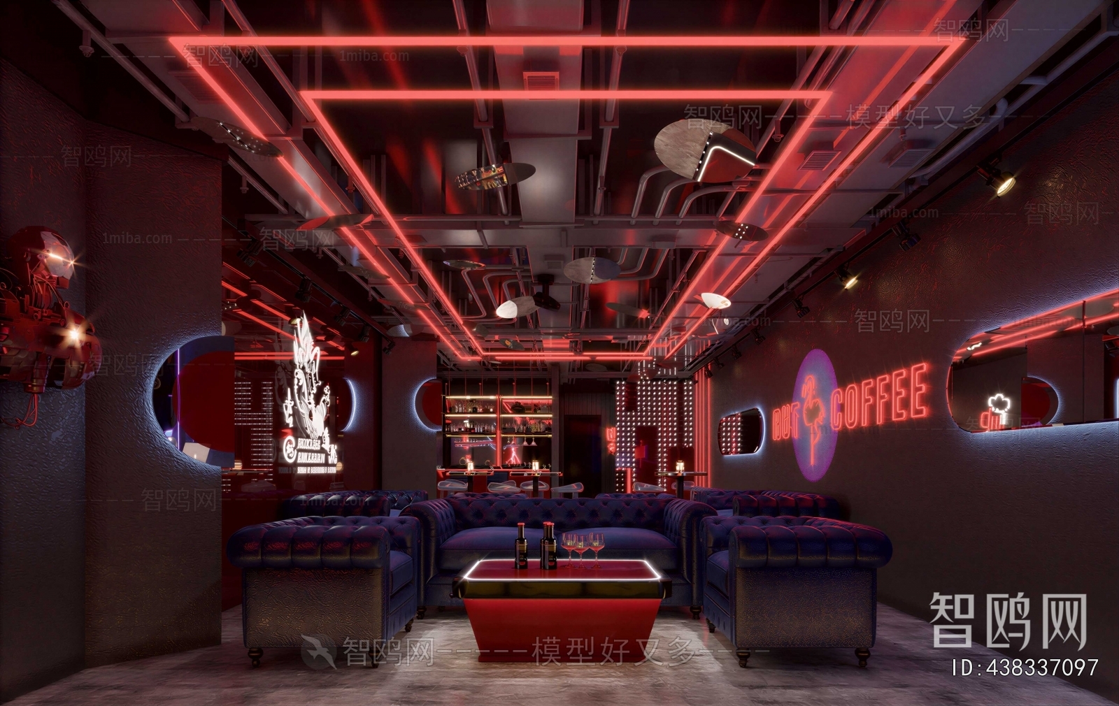 Industrial Style KTV Box