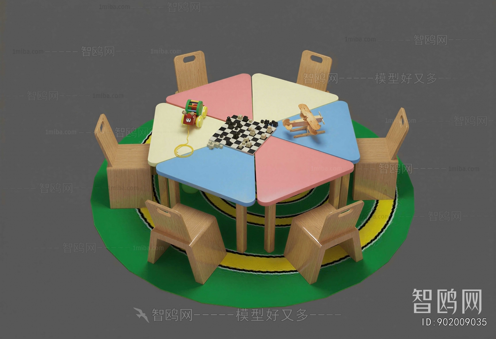 Modern Children's Table/chair