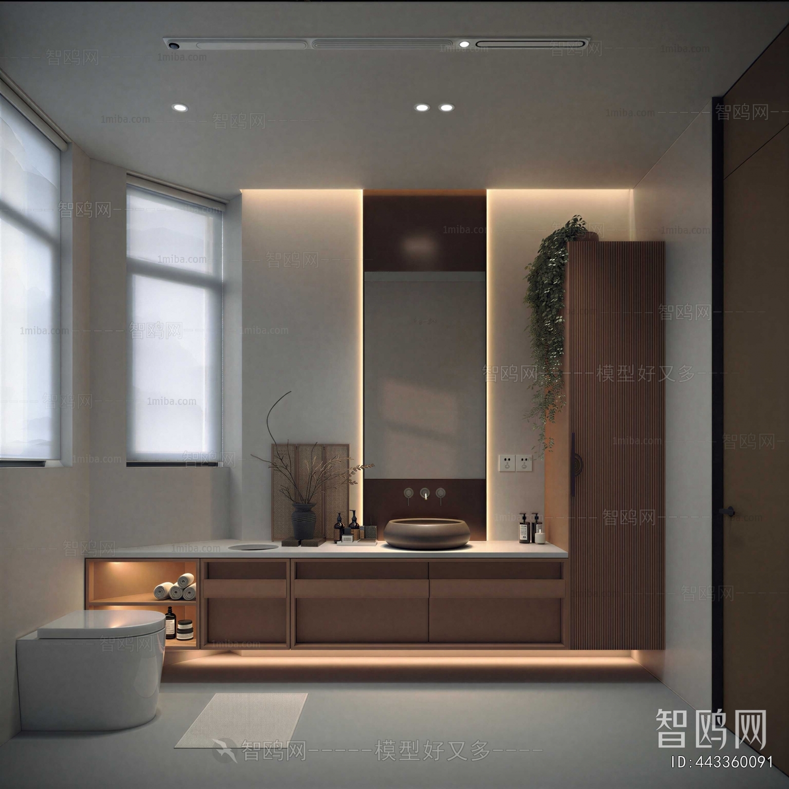 Wabi-sabi Style Toilet