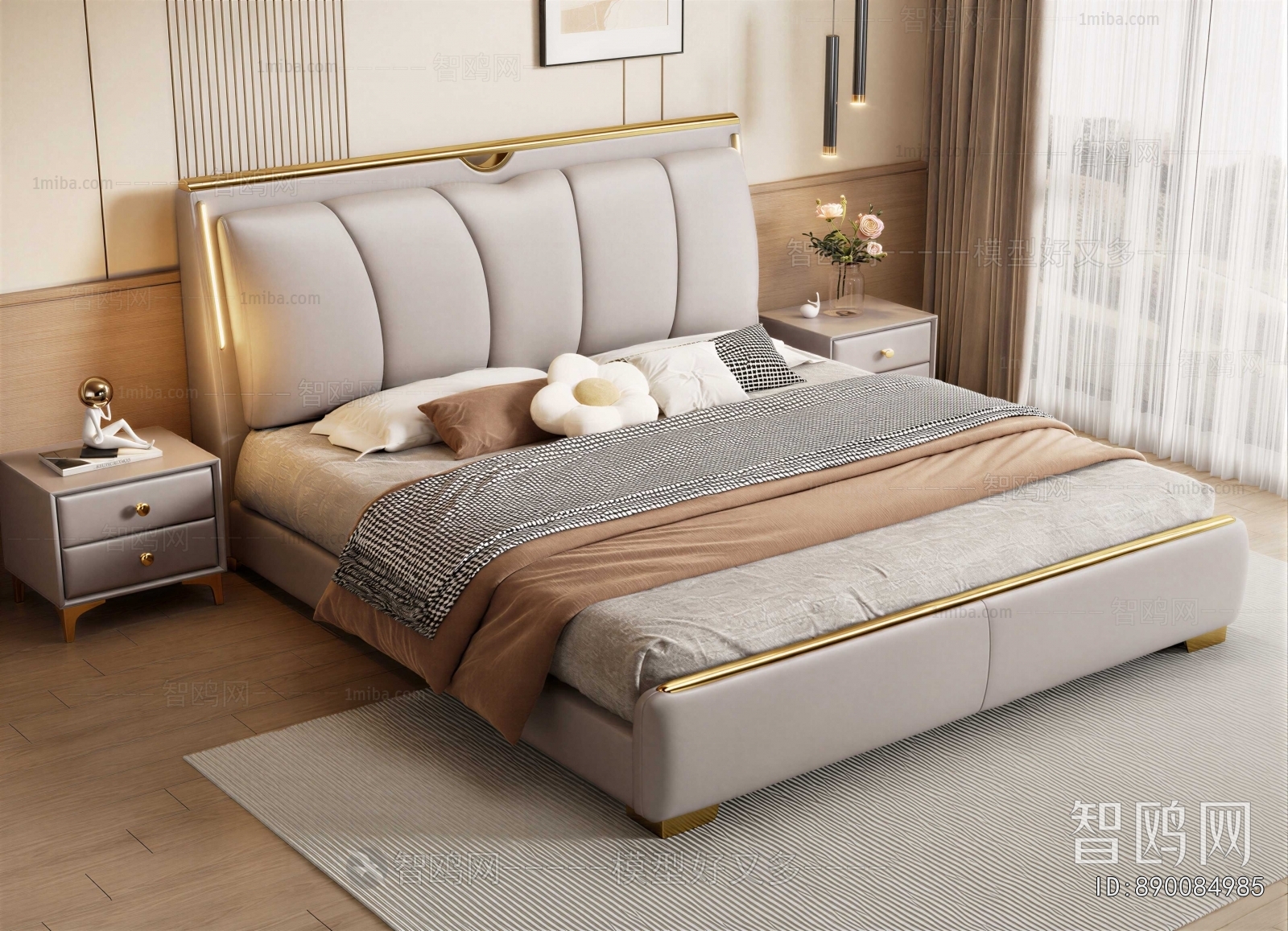 Modern Double Bed