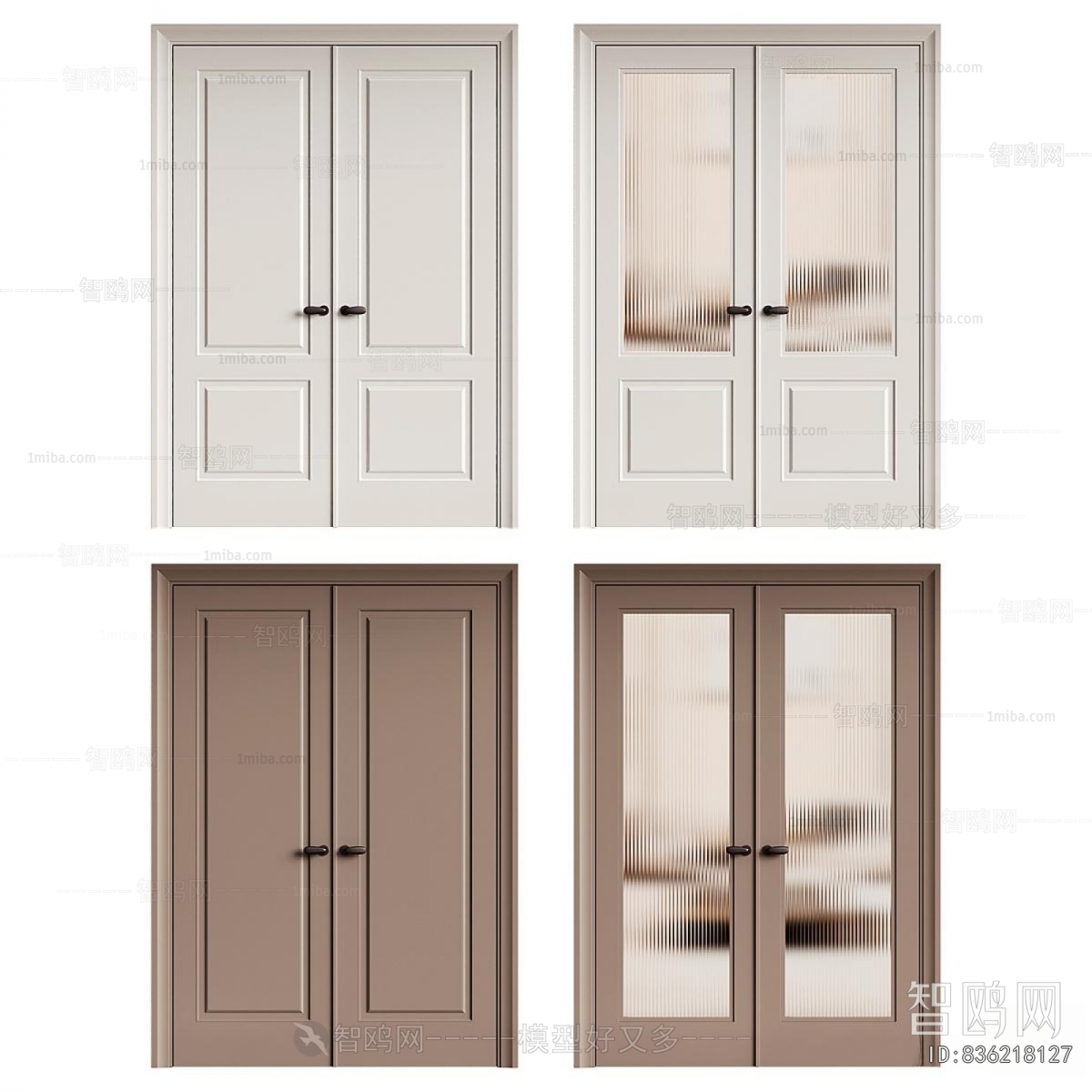 Modern Double Door