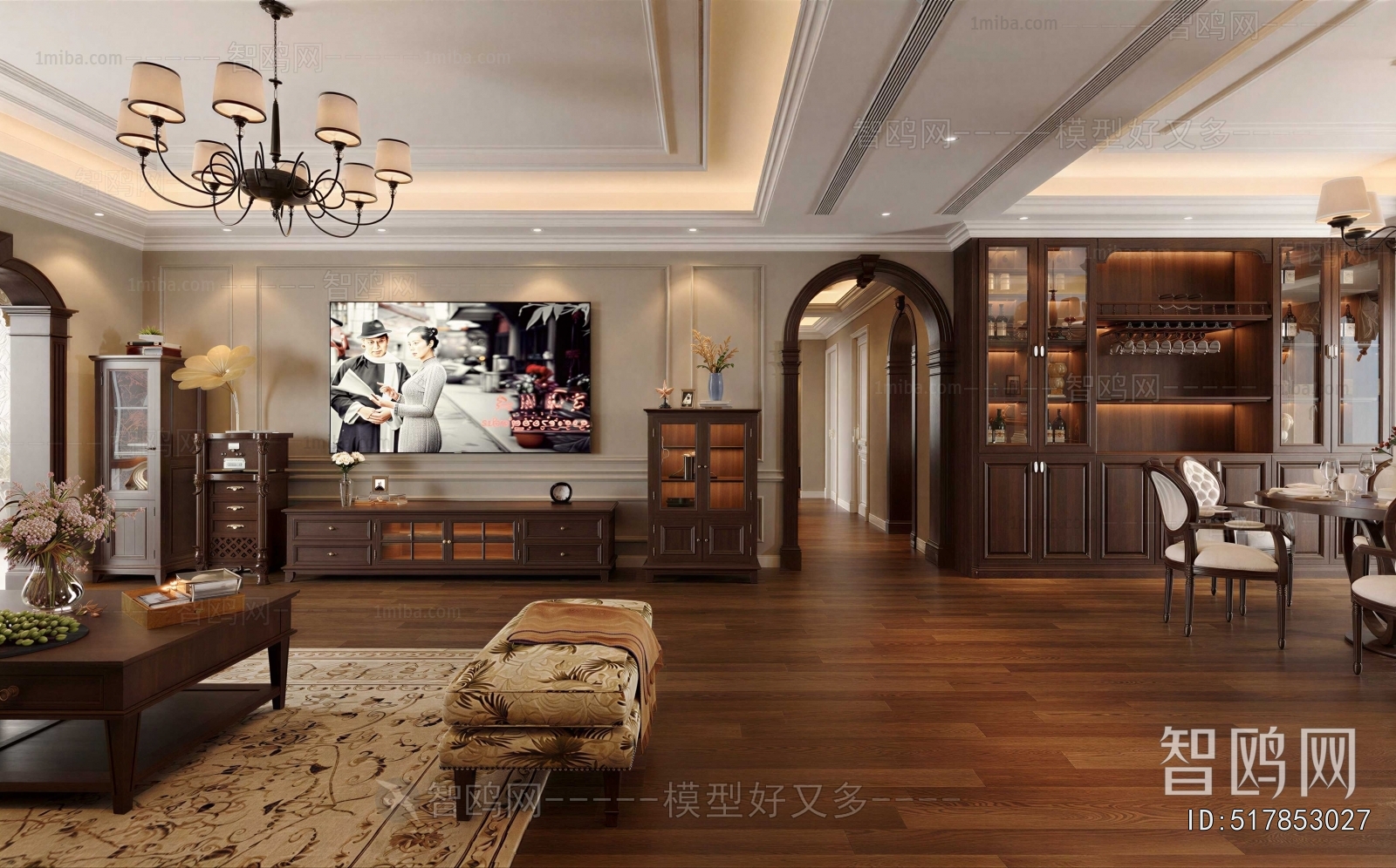 European Style A Living Room