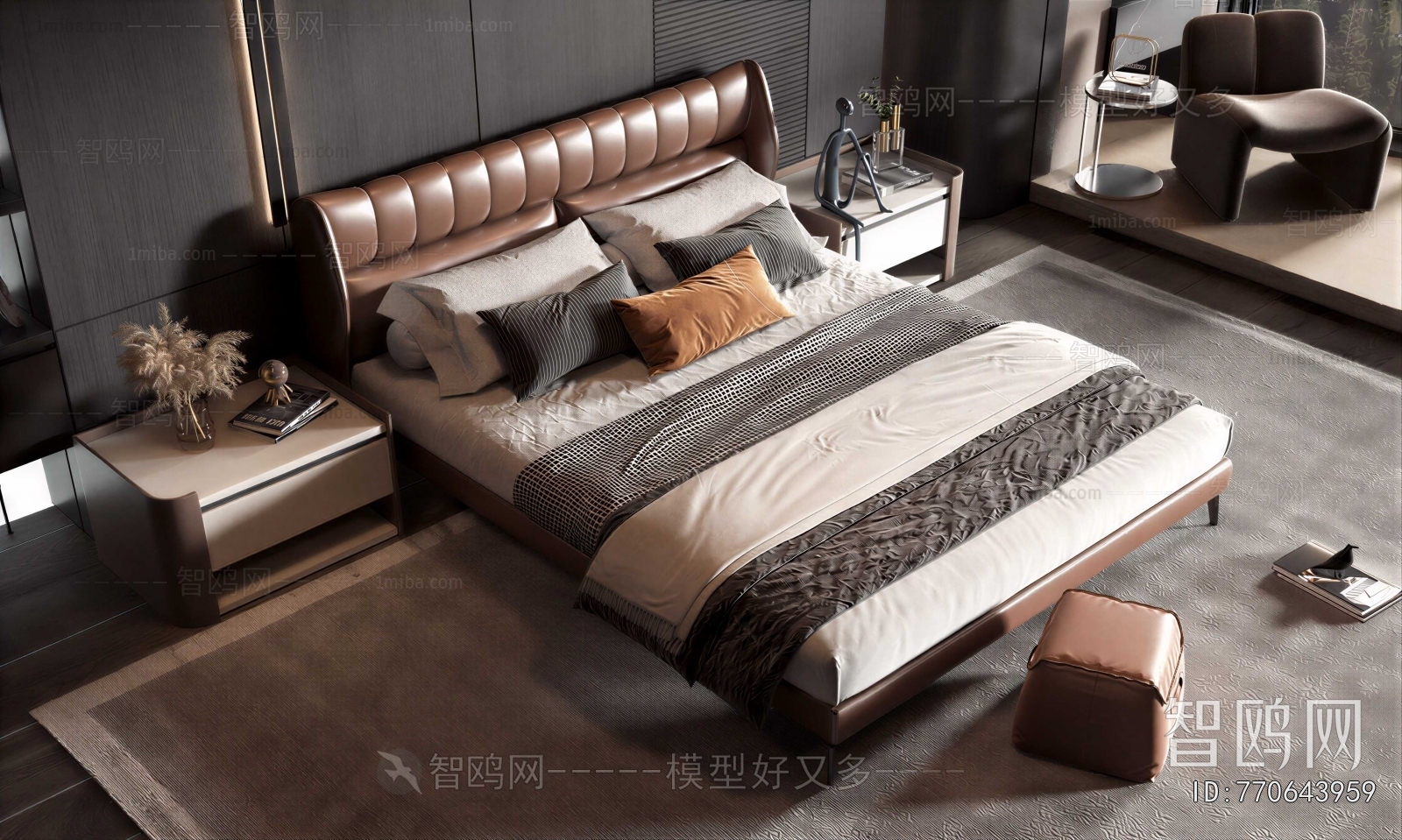 Modern Double Bed