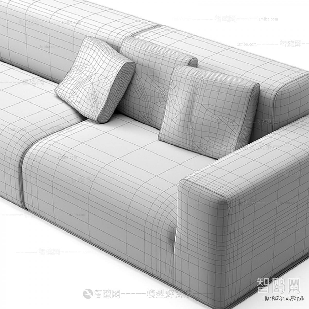Modern Three-seat Sofa