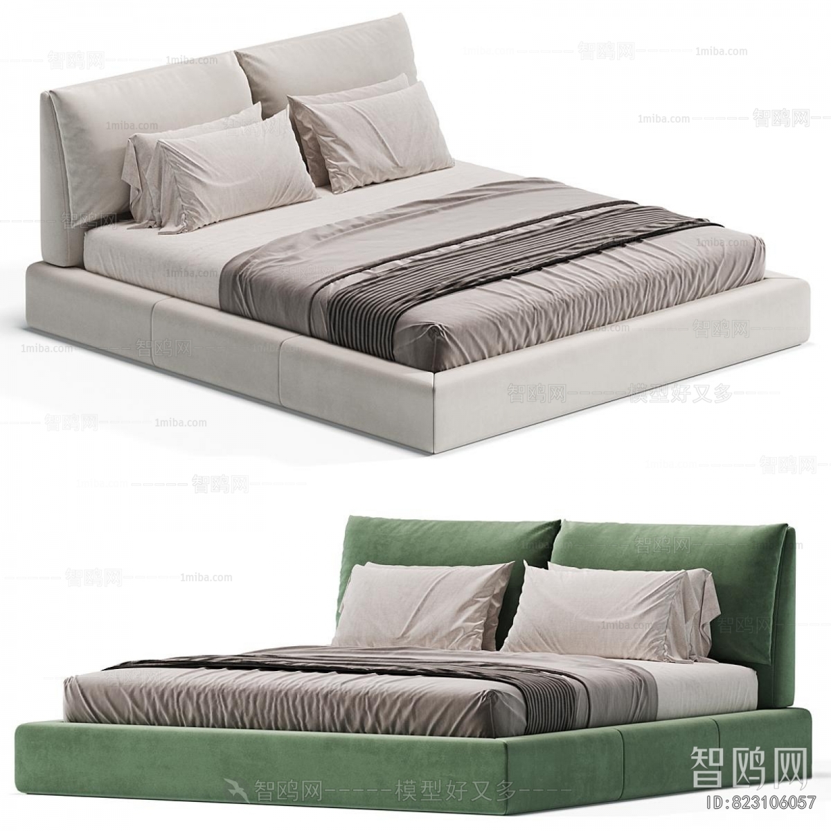 Modern Double Bed