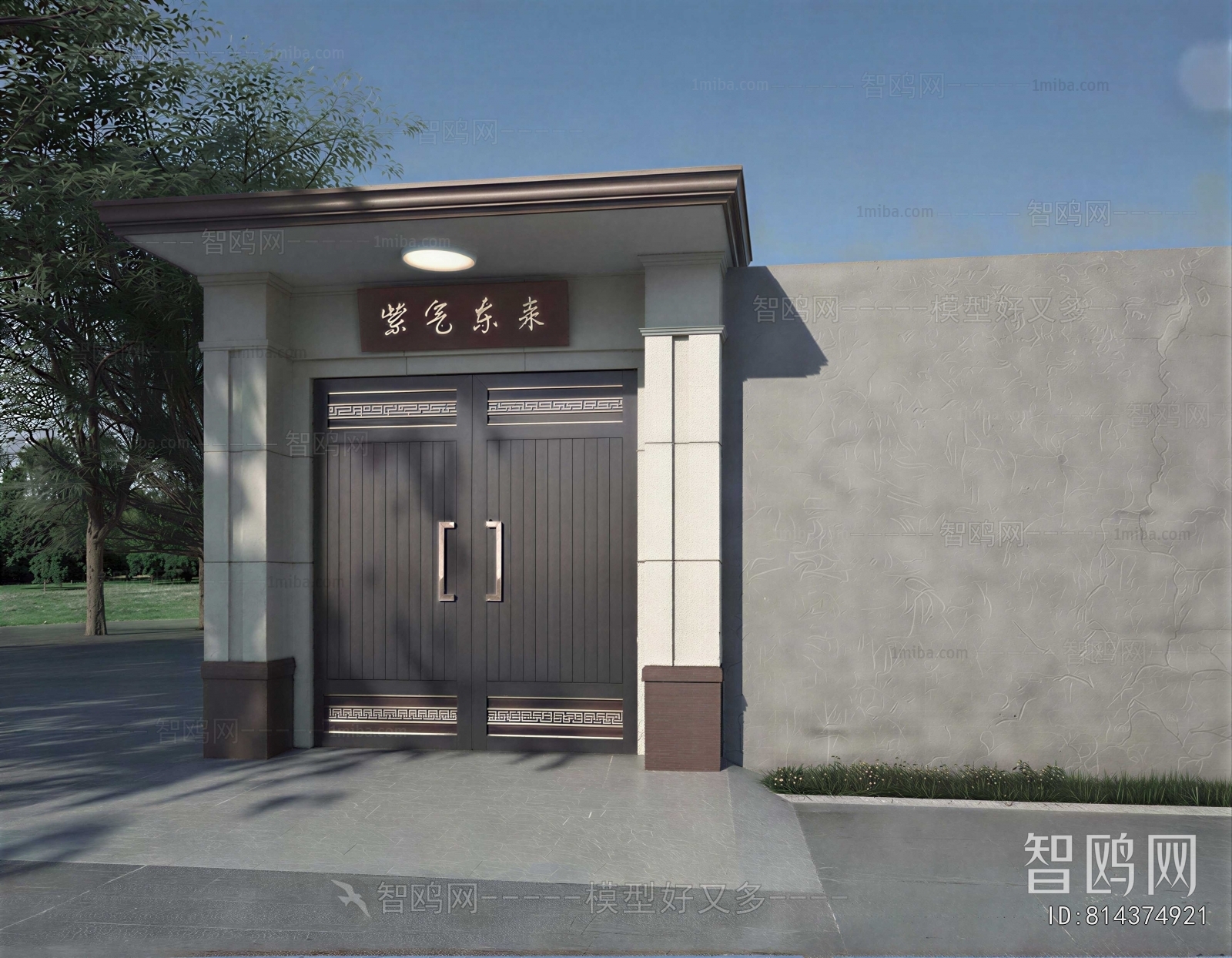 New Chinese Style Facade Element