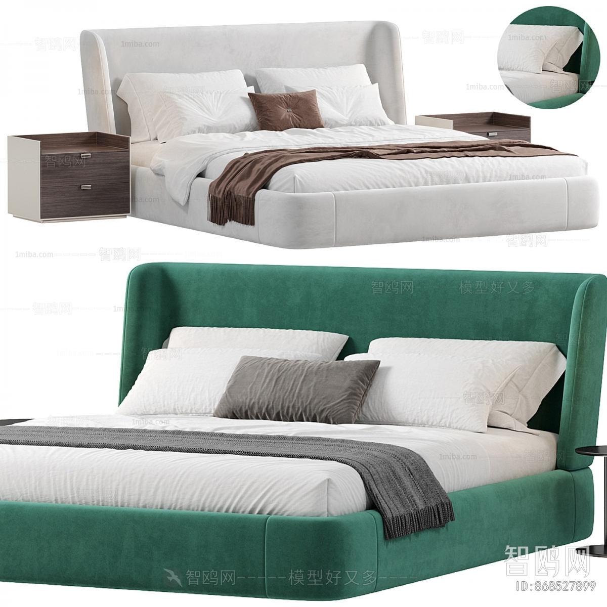 Modern Double Bed