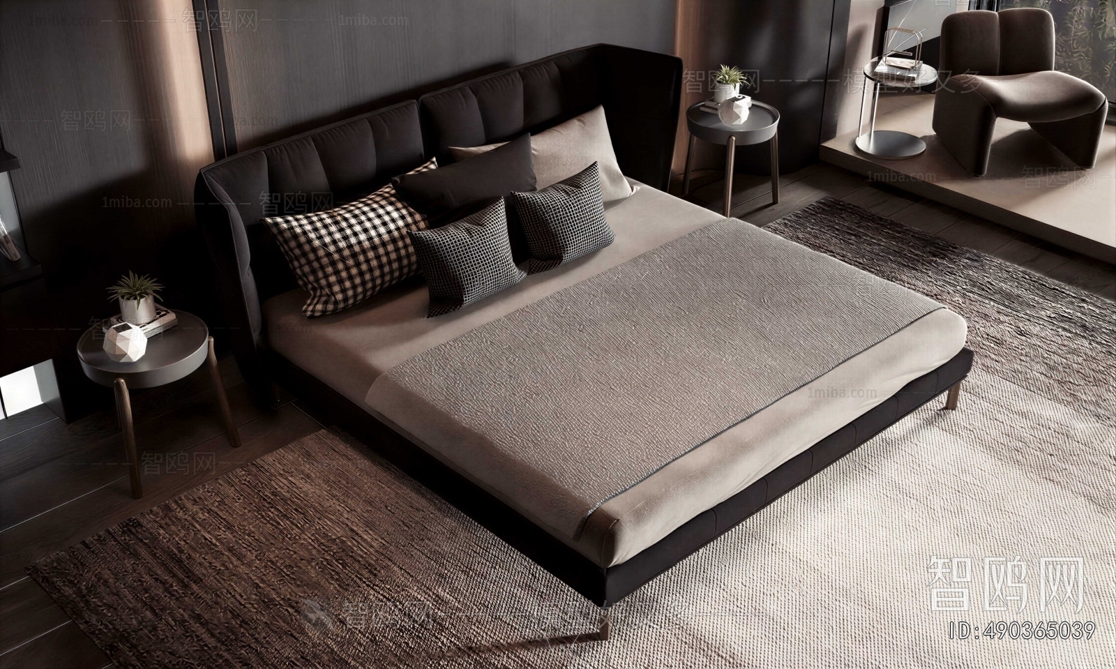 Modern Double Bed