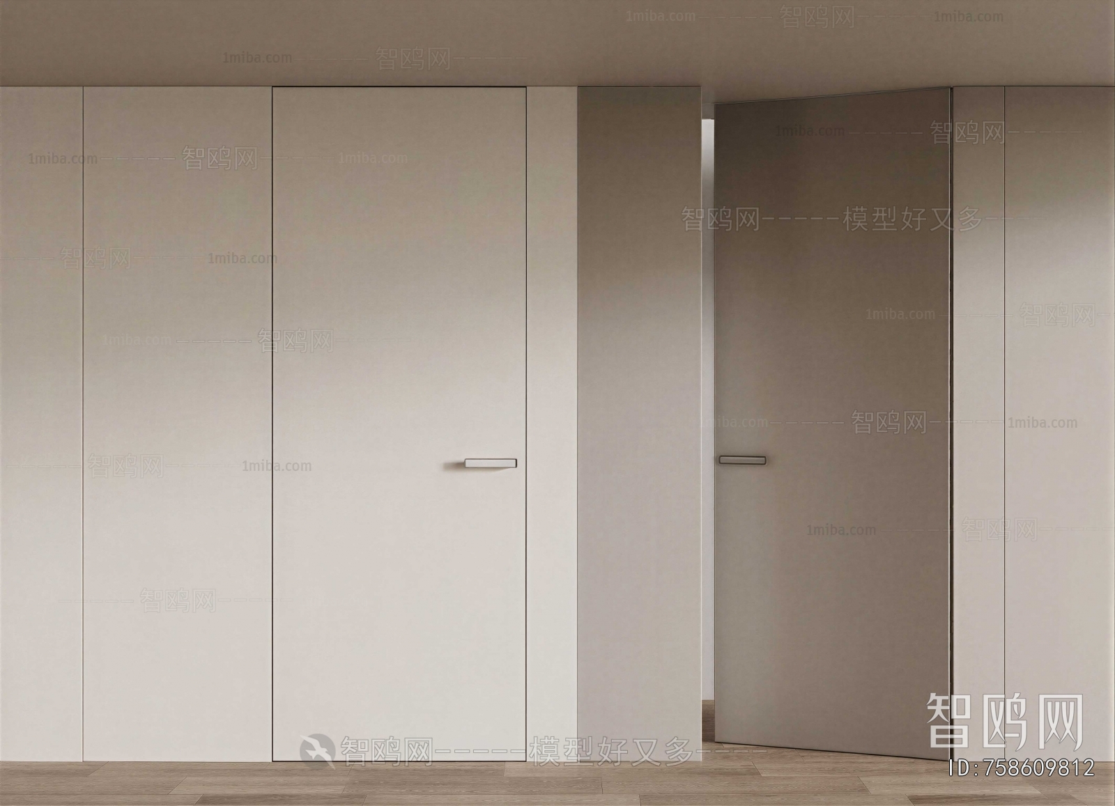 Modern Single Door