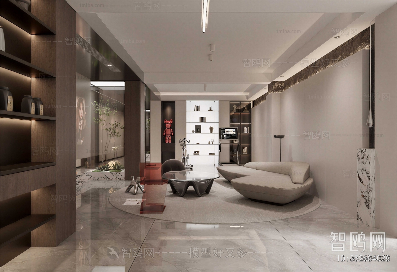 Modern A Living Room