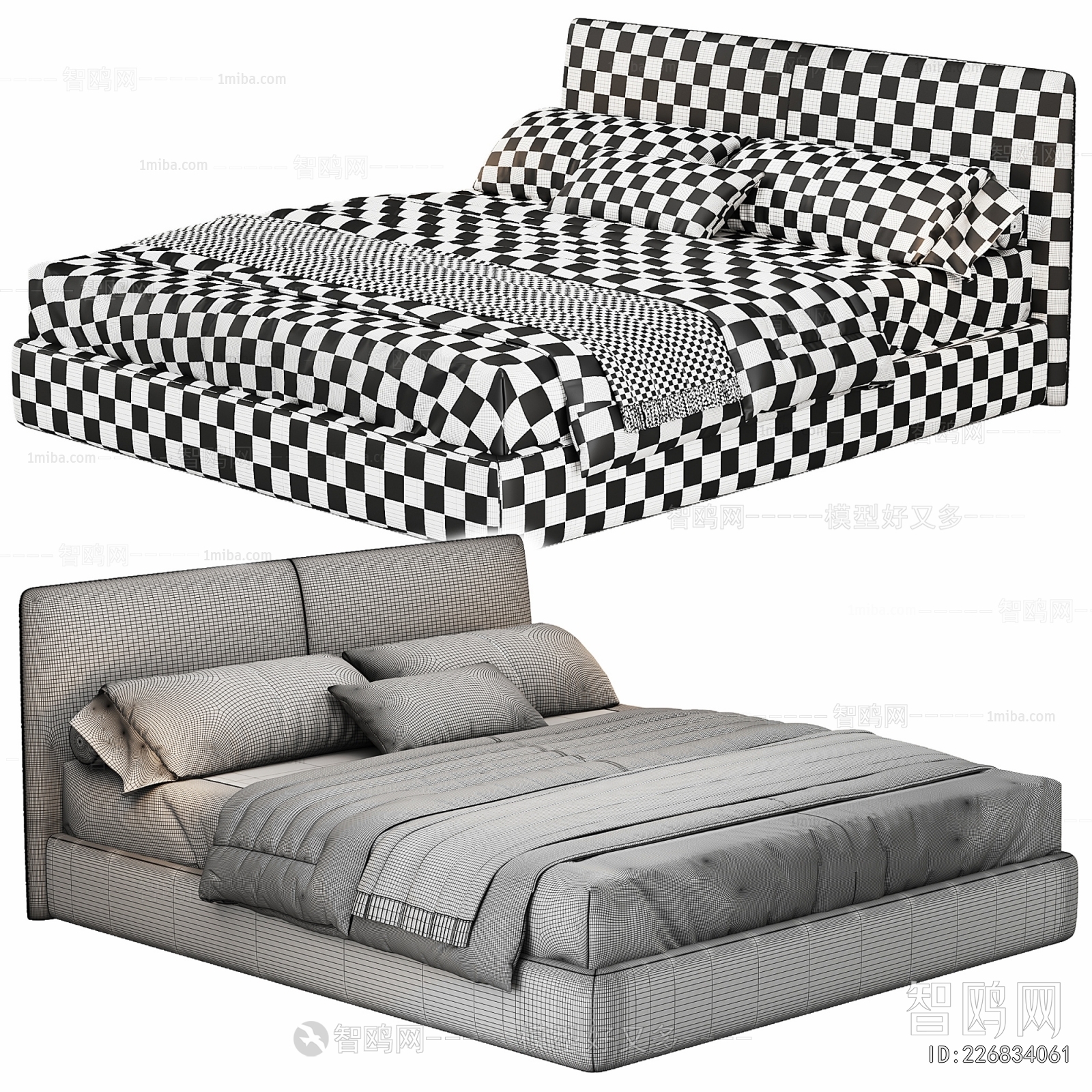 Modern Double Bed