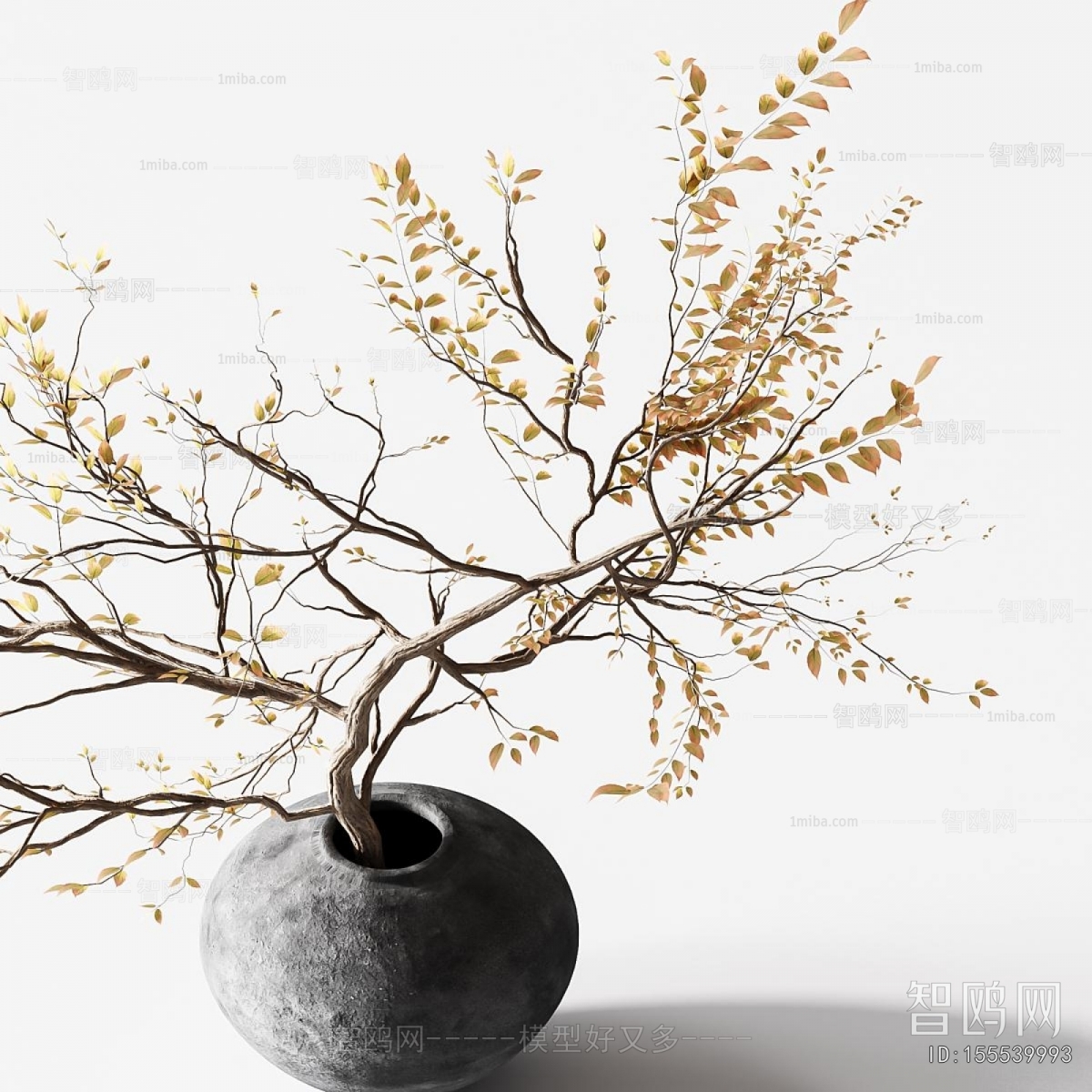 Wabi-sabi Style Dried Branch