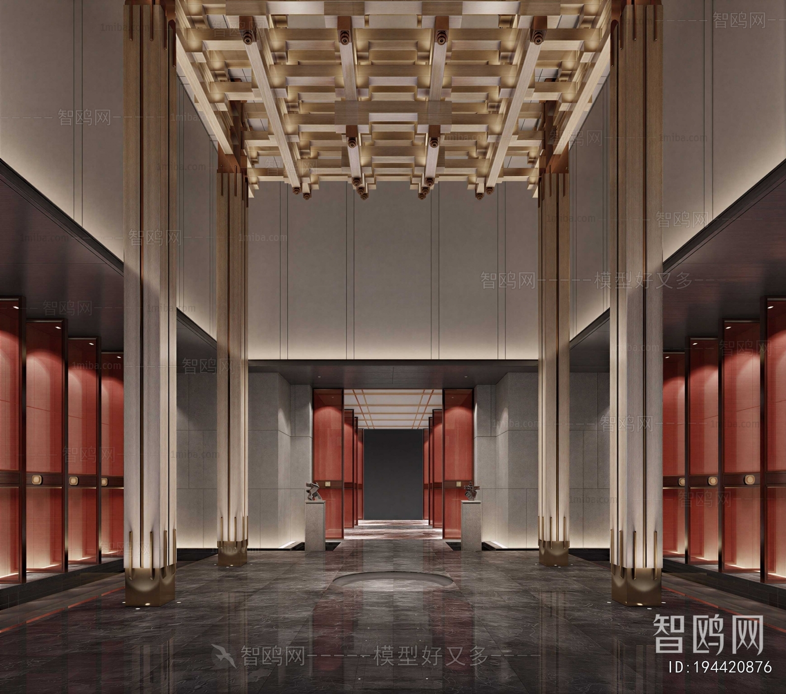 Chinese Style Lobby Hall