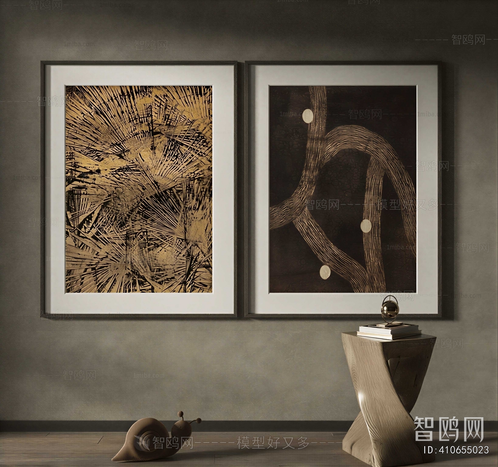 Wabi-sabi Style Painting