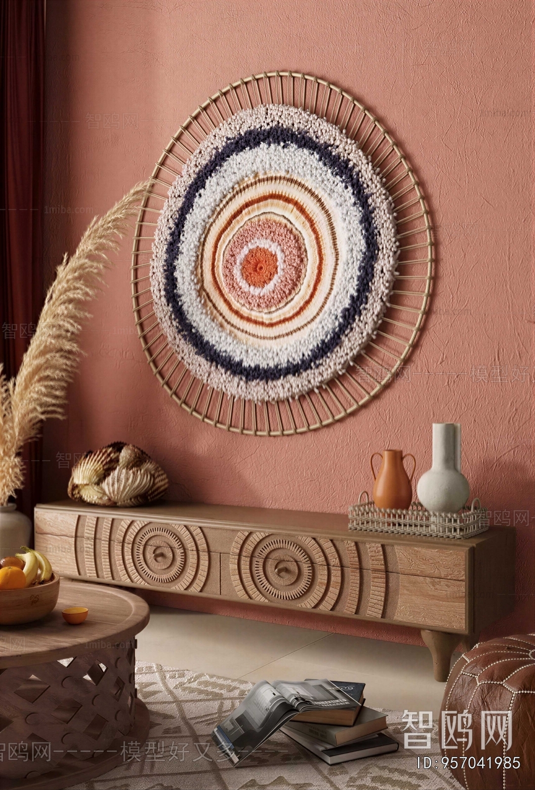 Wabi-sabi Style Wall Decoration