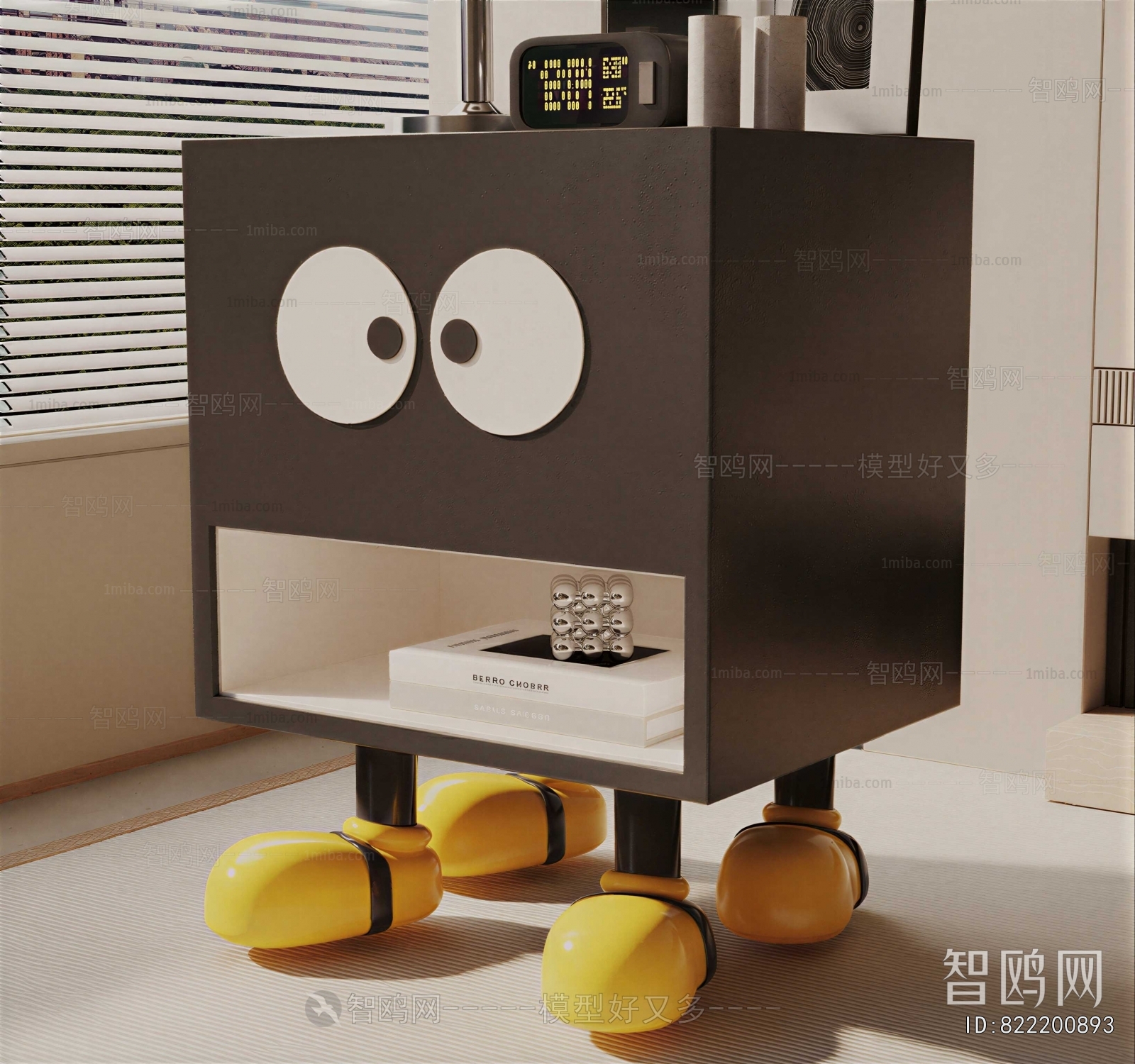 Modern Bedside Cupboard