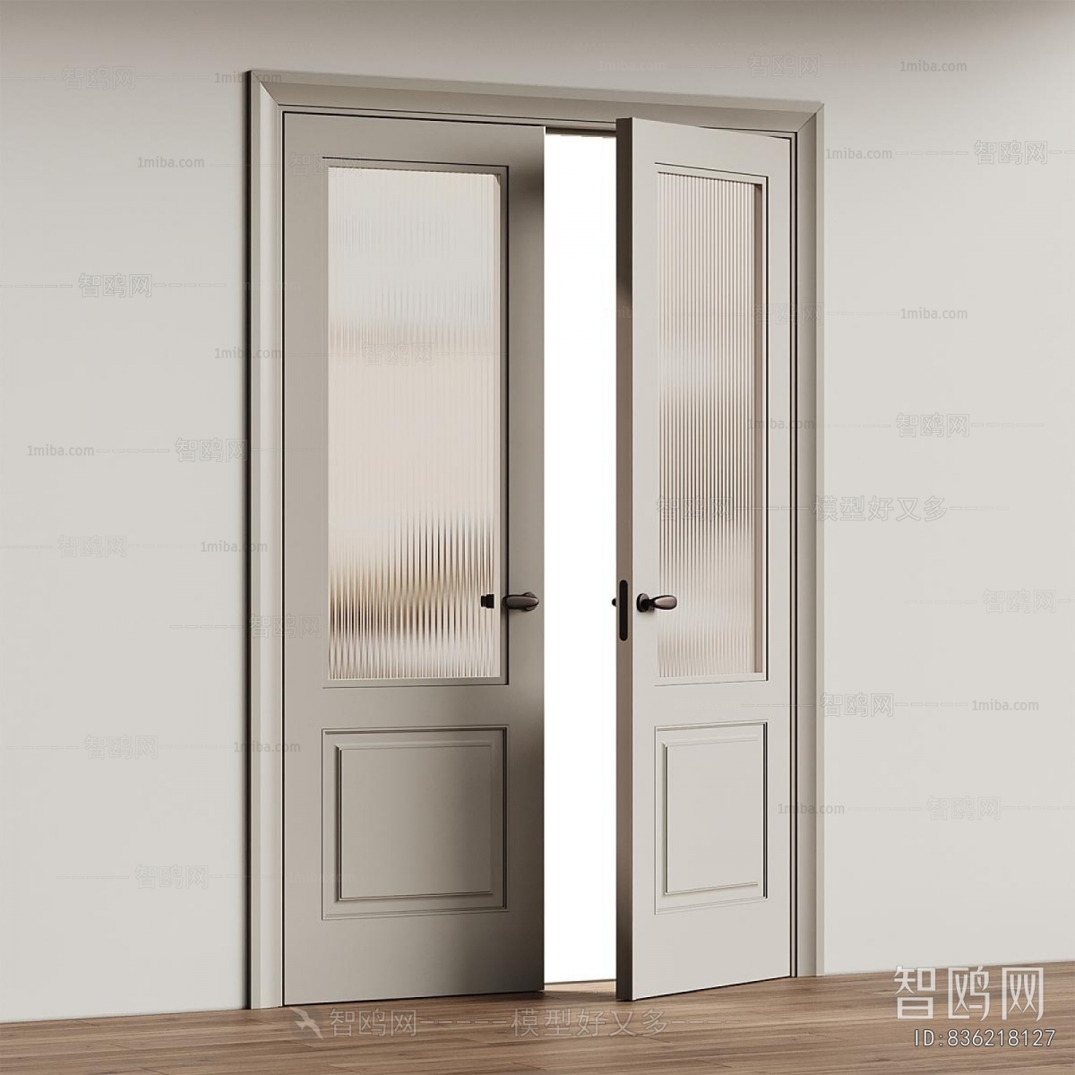 Modern Double Door
