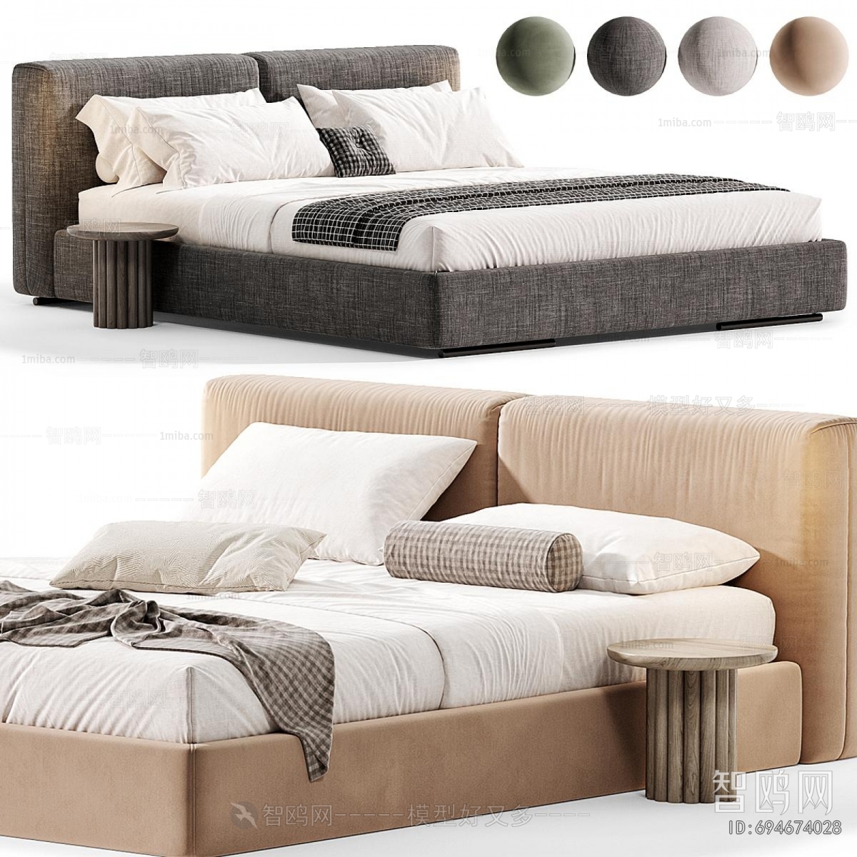 Modern Double Bed
