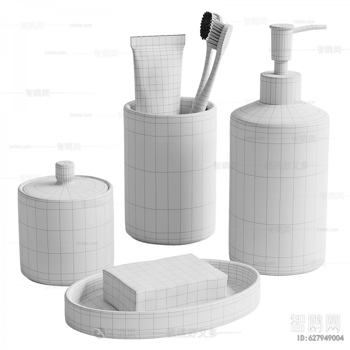 Modern Bathroom Set