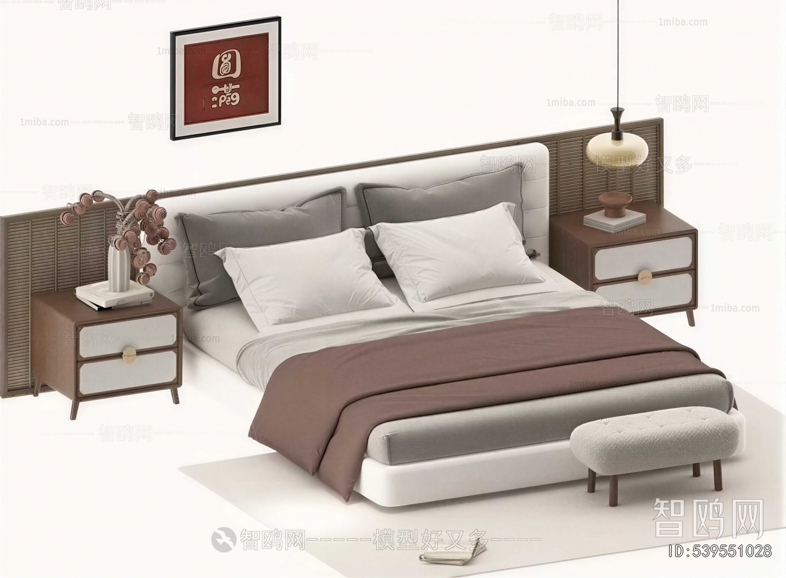 Modern Double Bed