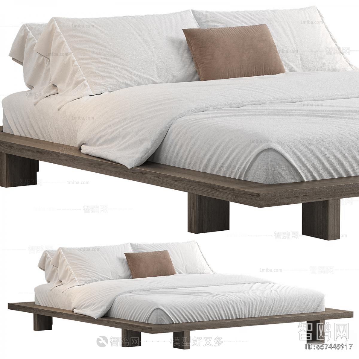 Japanese Style Double Bed