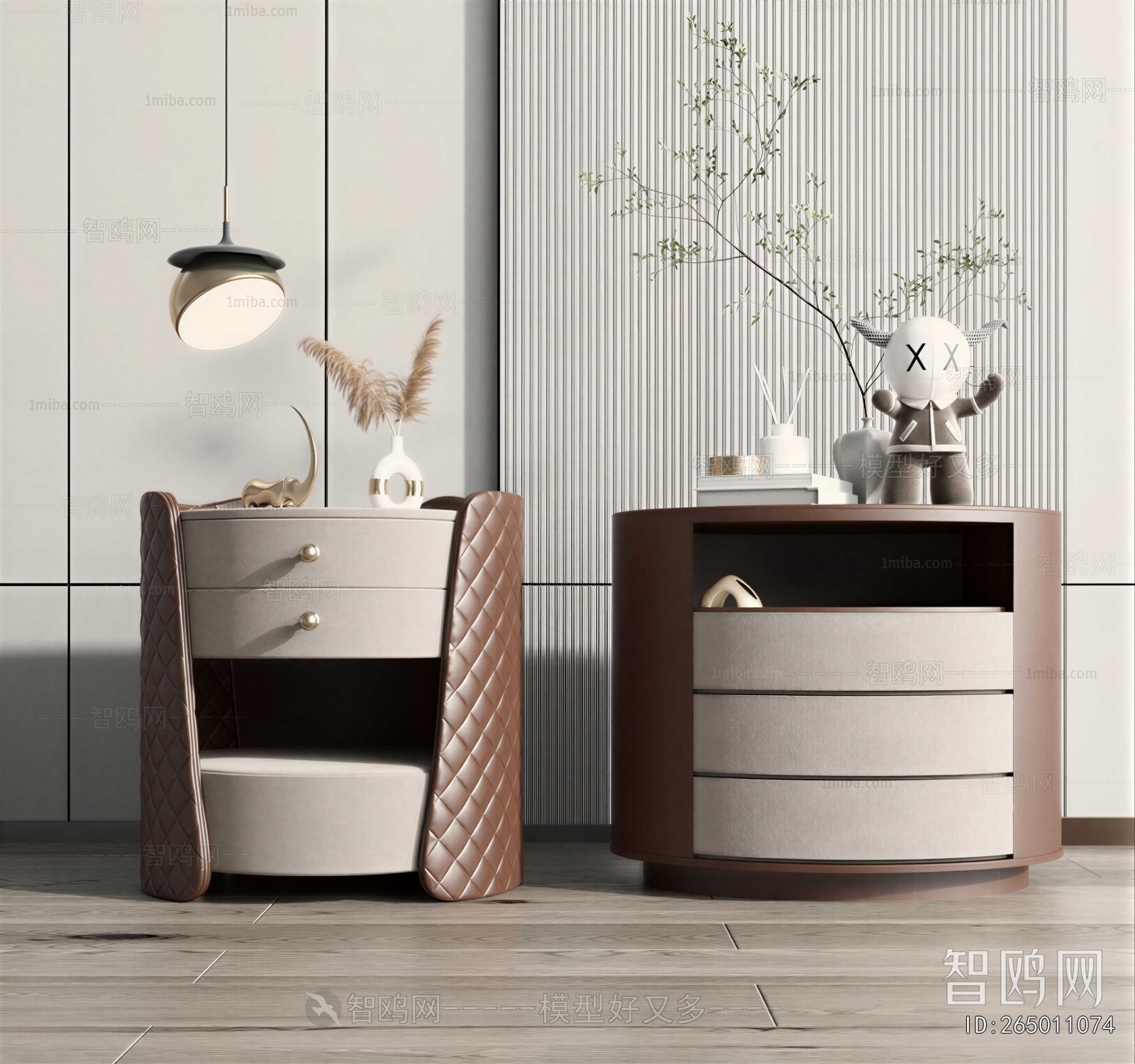 Modern Bedside Cupboard